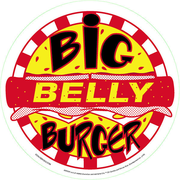 DC Comics Arrow TV Big Belly Burger Mouse Pad - San Diego Comic-Con 2017 Exclusive Collectible for Gamers & Office Use