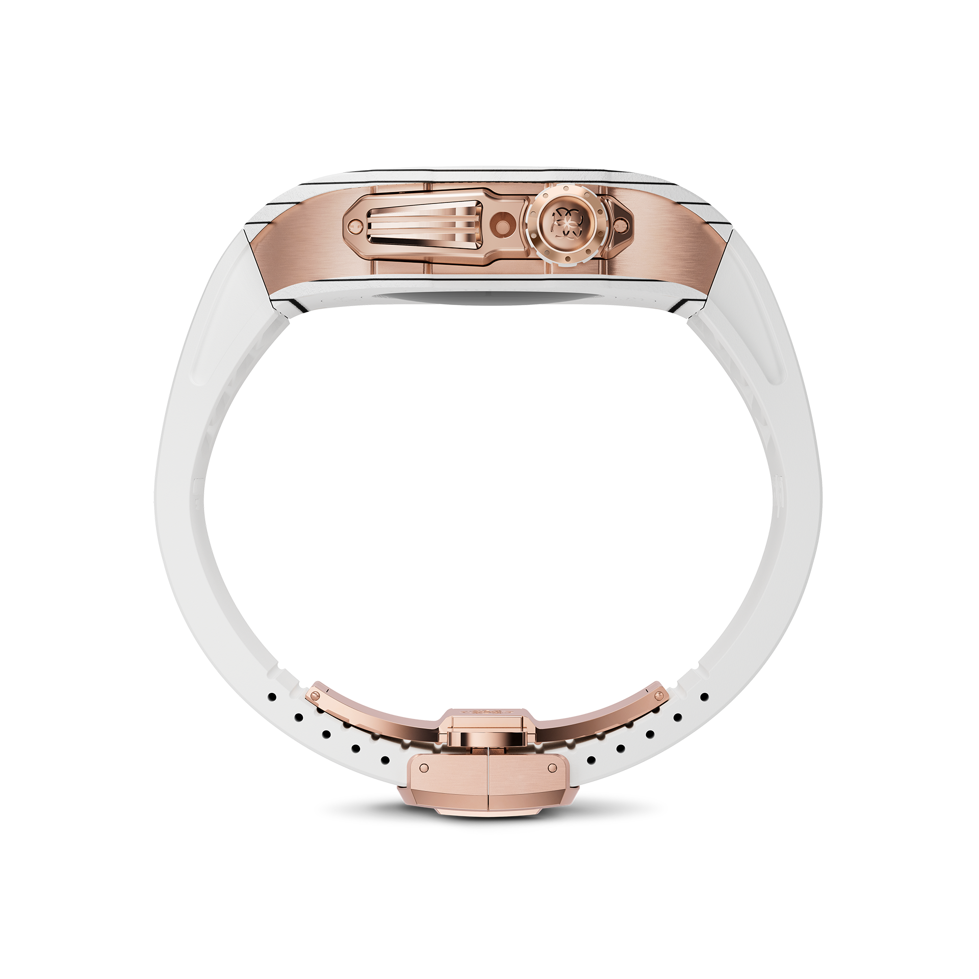 Apple Watch Case RSC45 - Premium Protective Cover for Apple Watch Series 1-8, Ultra & SE | Slim Fit, Scratch-Resistant, ALBINO WHITE | Perfect for Workouts, Outdoor Activities & Everyday Use