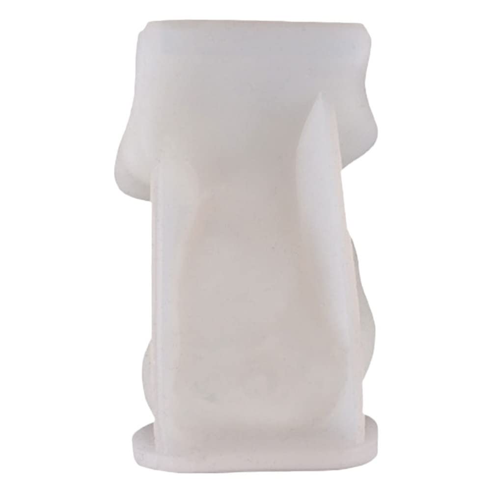 Healifty DIY Resin Planter Molds - David Head Resin Pen Holder & Cylinder Flower Pot Silicone Molds for Epoxy Resin Crafts - Perfect for Home Decor, Office Desk Organizer, and Unique Gift Ideas