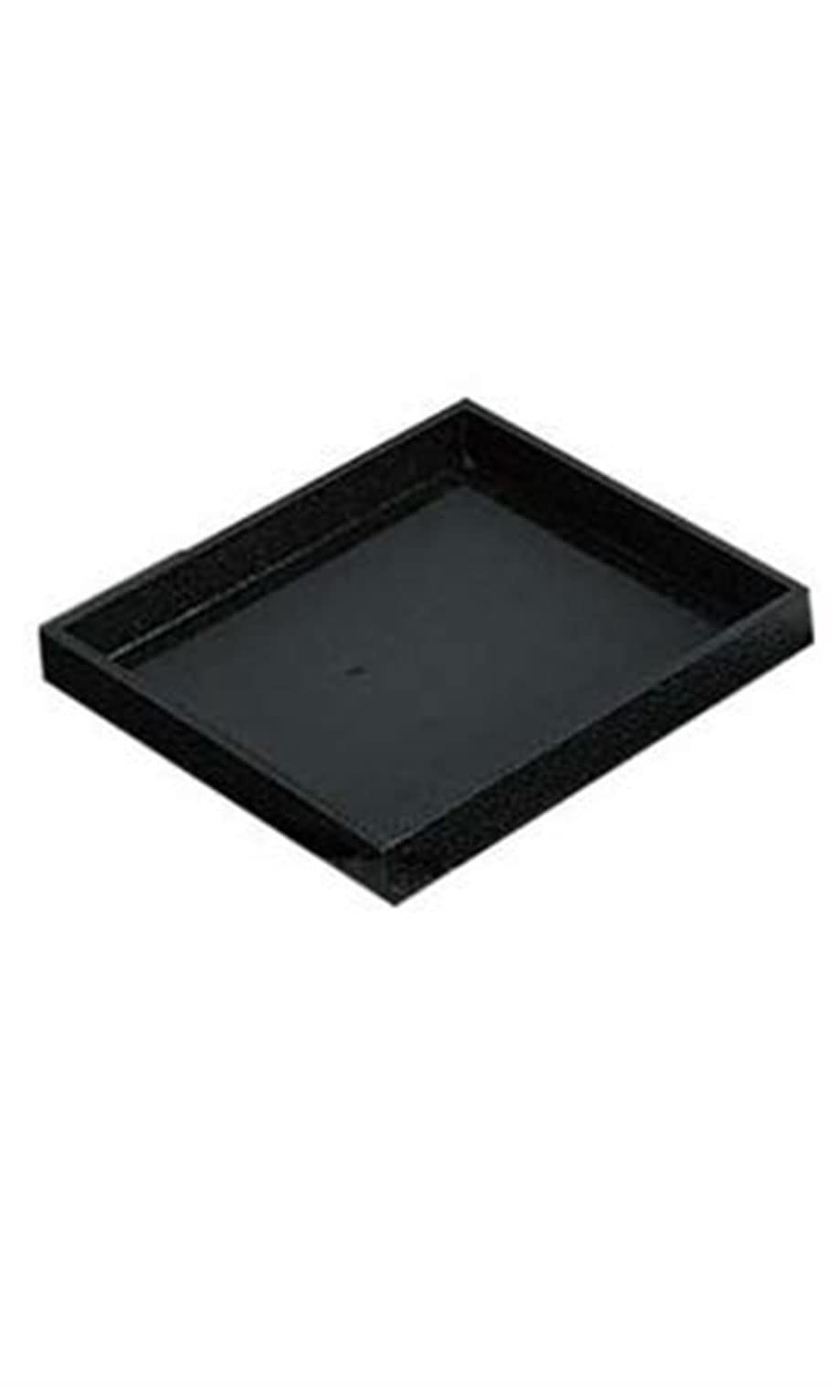 Premium Small Black Faux Leather Open Top Trays - Pack of 25 for Office, Home & Retail Organization | Stylish Desk Accessories & Gift Packaging Supplies