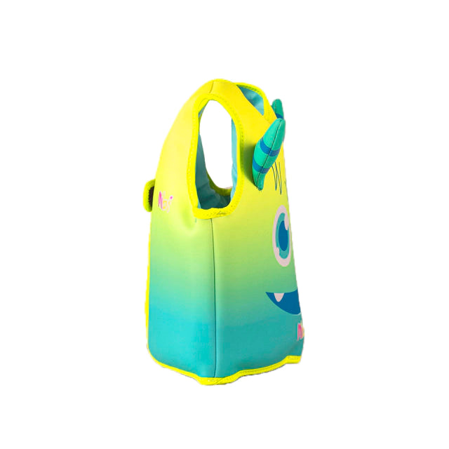 Mibi Monsters Neo Green Vest for Kids Ages 3-6 | Dinosaur-Themed Costume for Halloween, Cosplay & Pretend Play