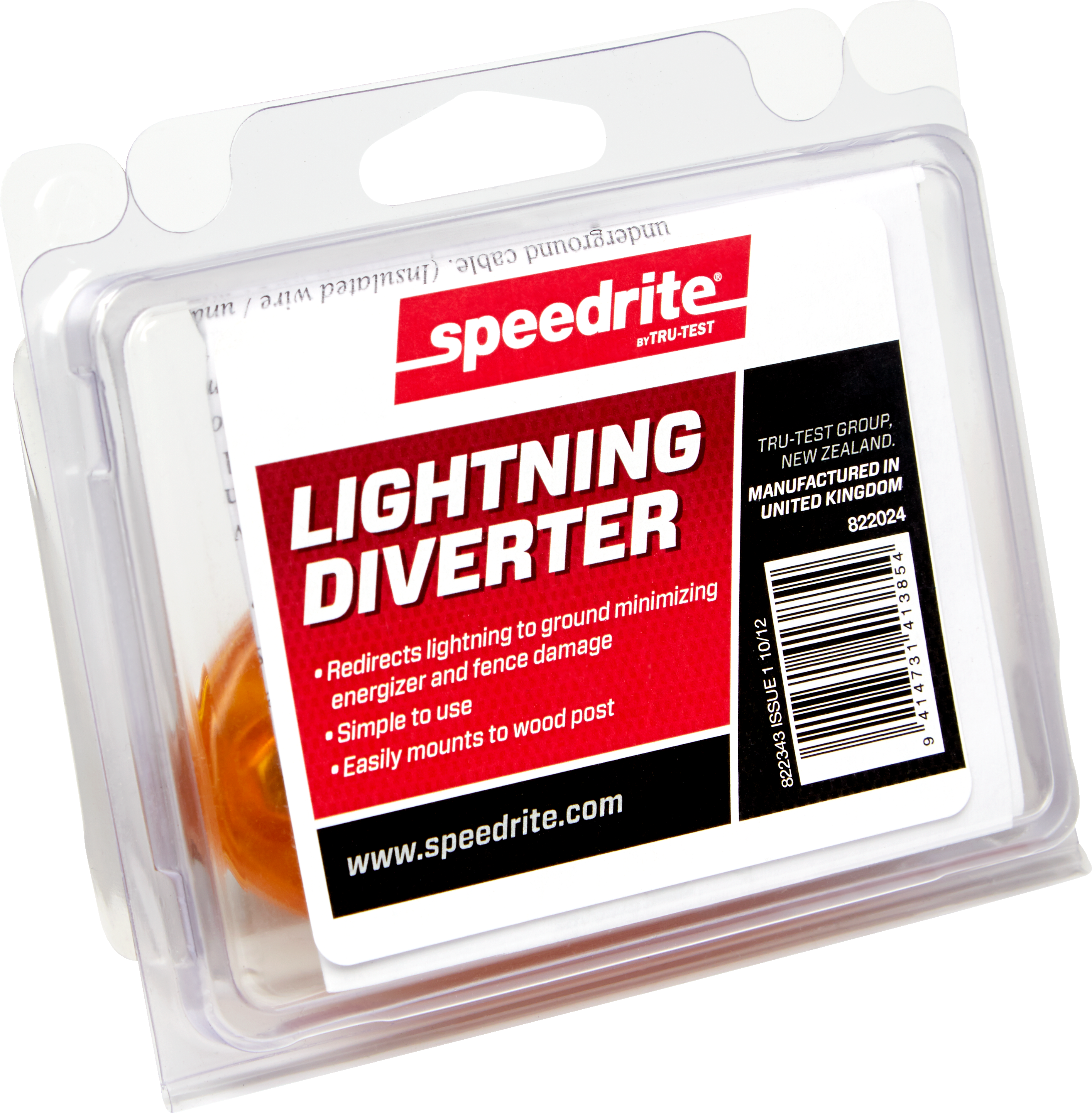 SpeedRite Lightning Surge Protector - Lightning Arrester for Home & Outdoor Safety - Protect Electronics, Appliances & Power Lines from Lightning Strikes & Power Surges - Ideal for Houses, Farms, Solar Panels & Power Stations
