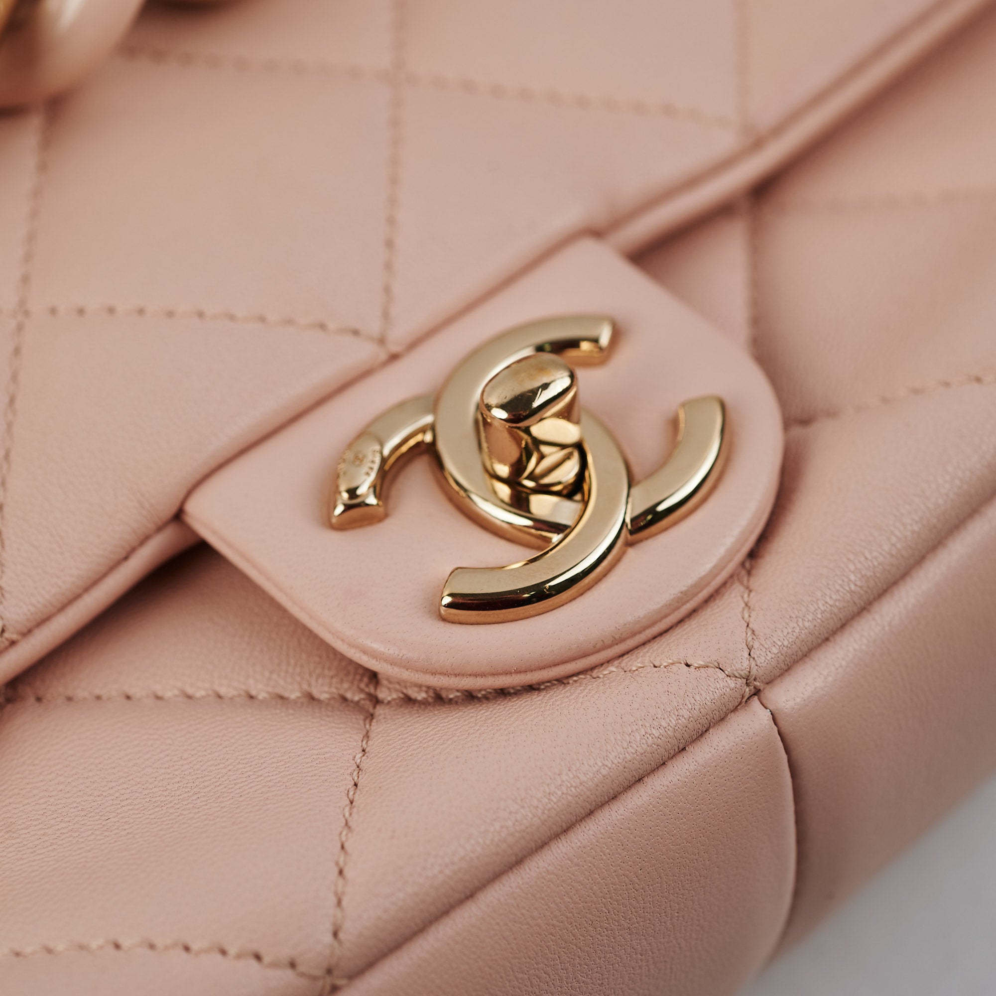 Chanel Quilted Pink Leather Crossbody Bag with Microchip - Luxury Designer Handbag for Women, Perfect for Parties, Date Nights & Special Occasions
