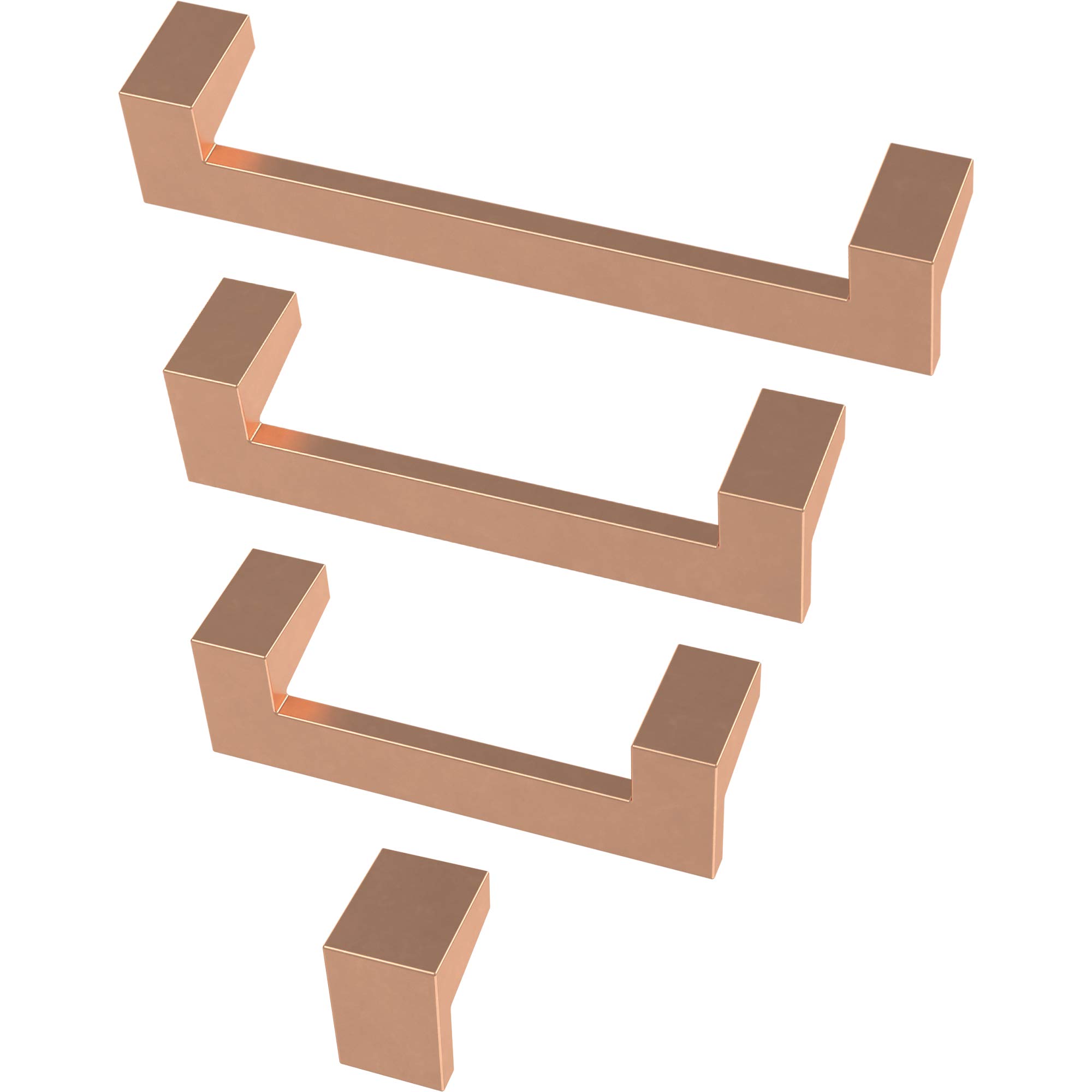 Franklin Brass 10-Pack Brushed Copper Cabinet Handles - 3