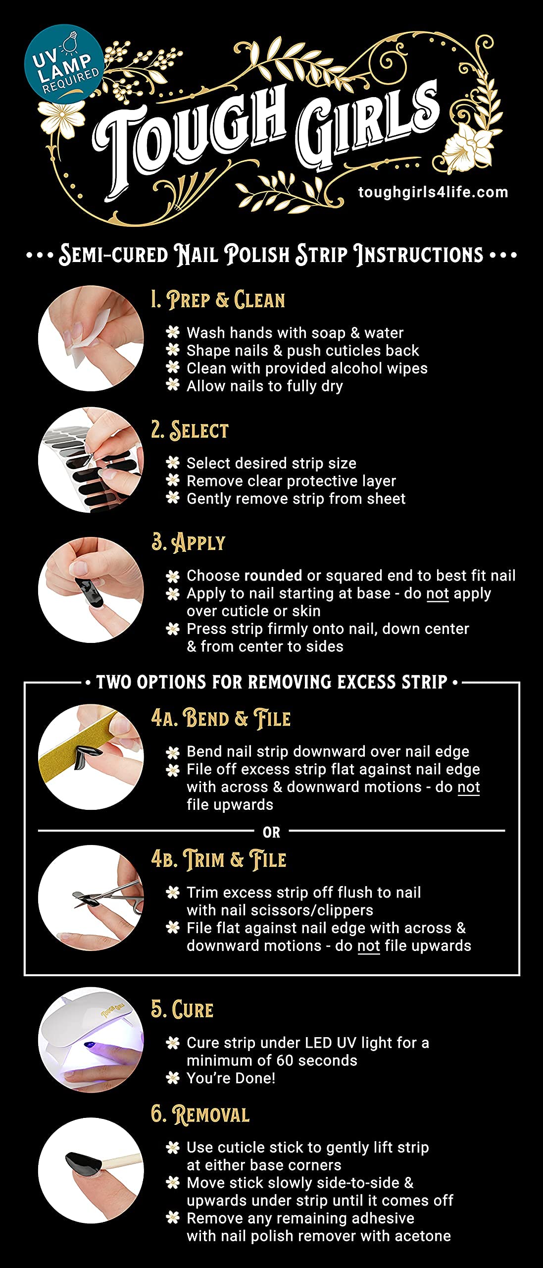22 Premium Semi-Cured Gel Nail Polish Strips for Short Nails with French Tip & Application Accessories - Perfect for Home Manicures & Special Occasions