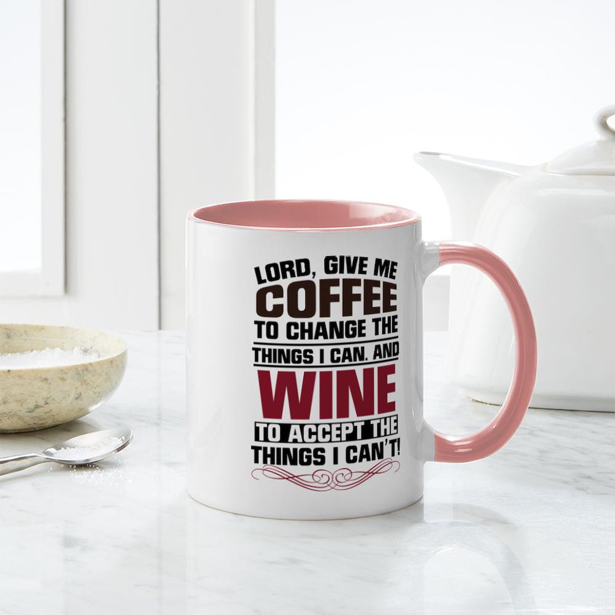 11 oz (325 ml) Ceramic Coffee Mug - Coffee & Wine Lover's Gift - Perfect for Home, Office & Gifts | CafePress