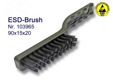 SCHOFIC Anti Static ESD Brush - 6CM Toothbrush Shape for Electronics Cleaning (WT-02, 1 Pack) | Perfect for PCBs, Circuit Boards & Sensitive Electronic Components
