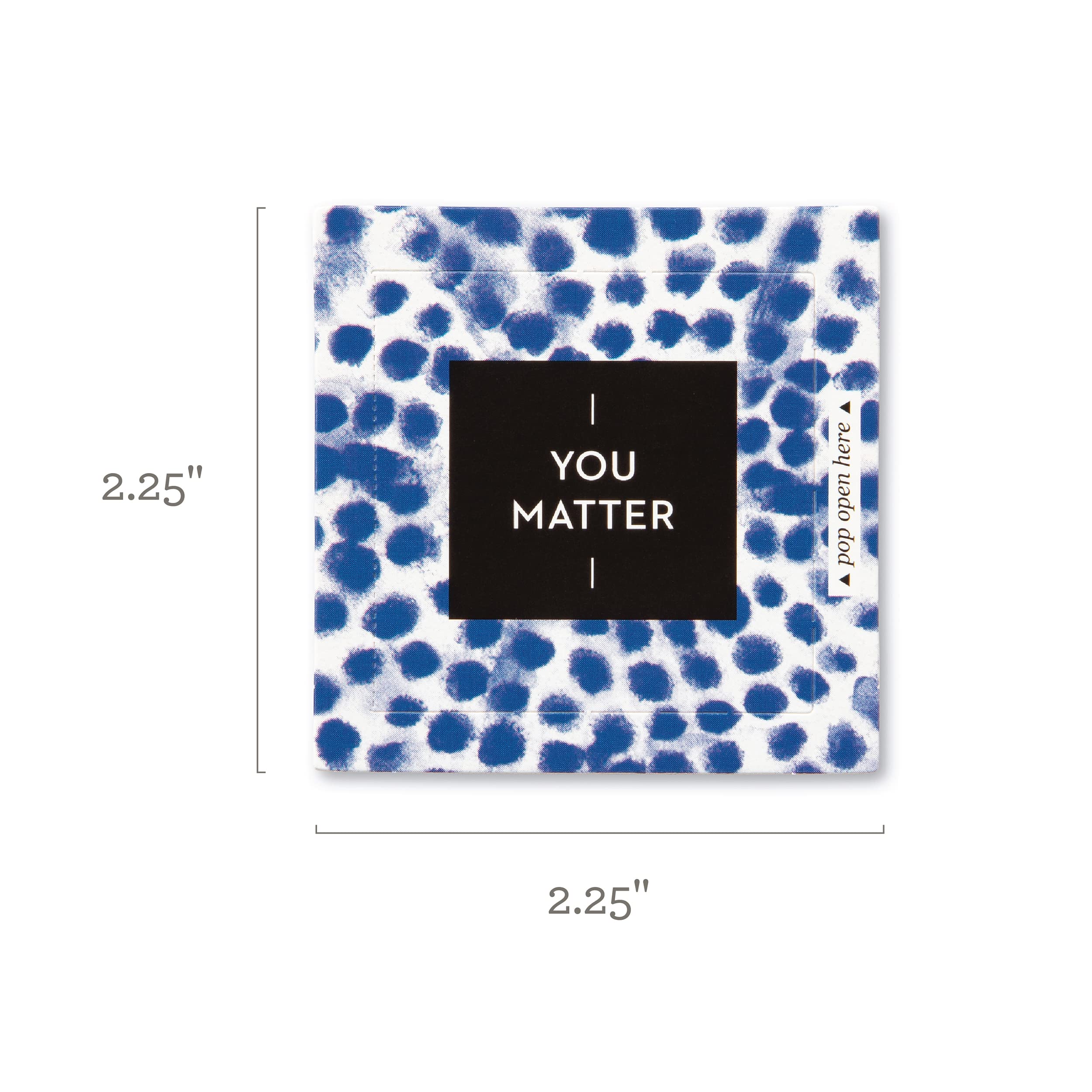 ThoughtFulls Pop-Open Greeting Cards - 30 Inspirational Message Cards with Unique Designs (You Matter Collection) - Perfect for Birthdays, Thank You Notes & Encouragement Gifts