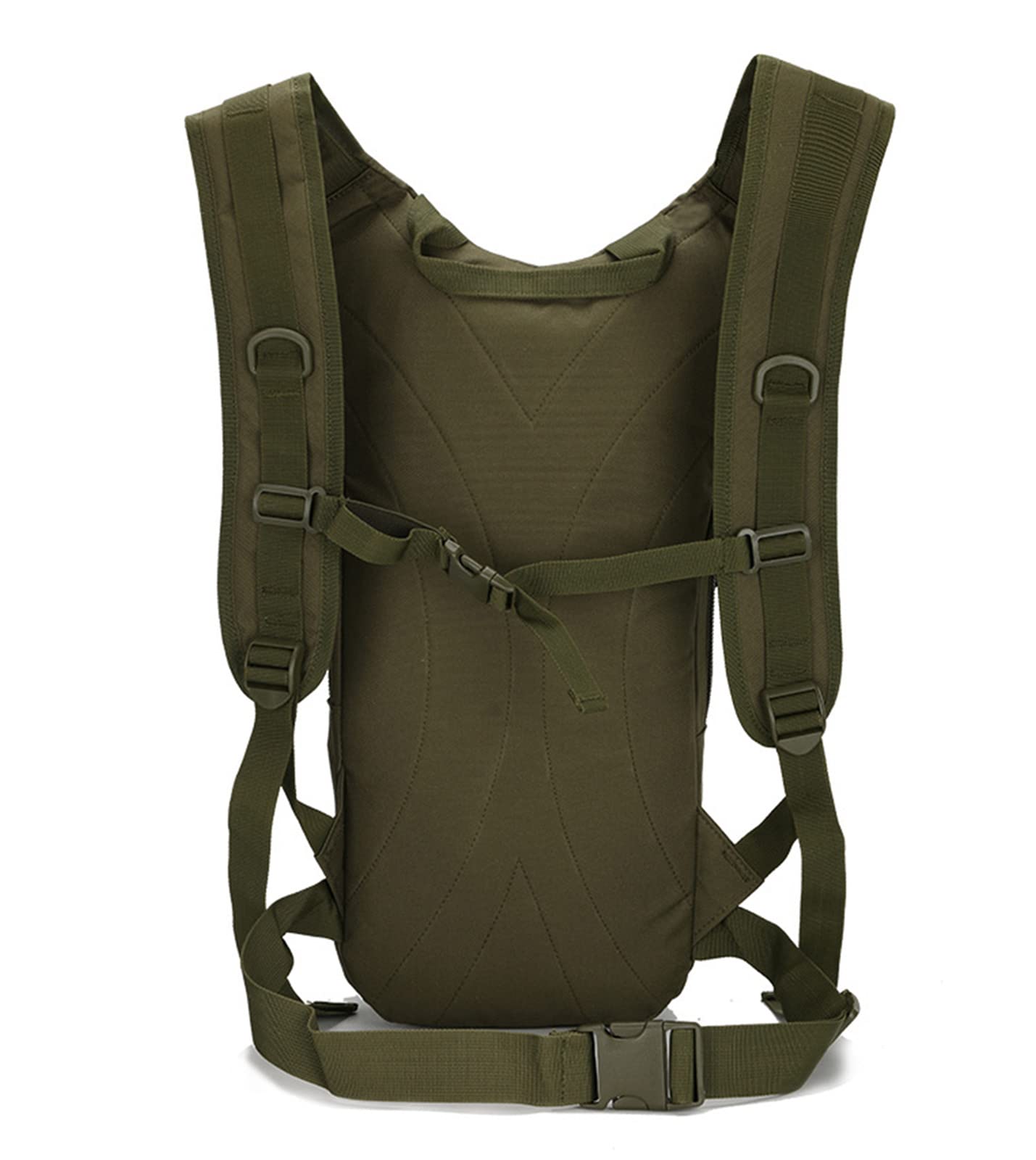 Tactical MOLLE Backpack 15L - Waterproof Military Army Backpack for Outdoor Travel, Hiking, Trekking & Climbing - Breathable Daypack with Jungle Camouflage Design - Perfect for Camping, Airsoft & Survival Gear