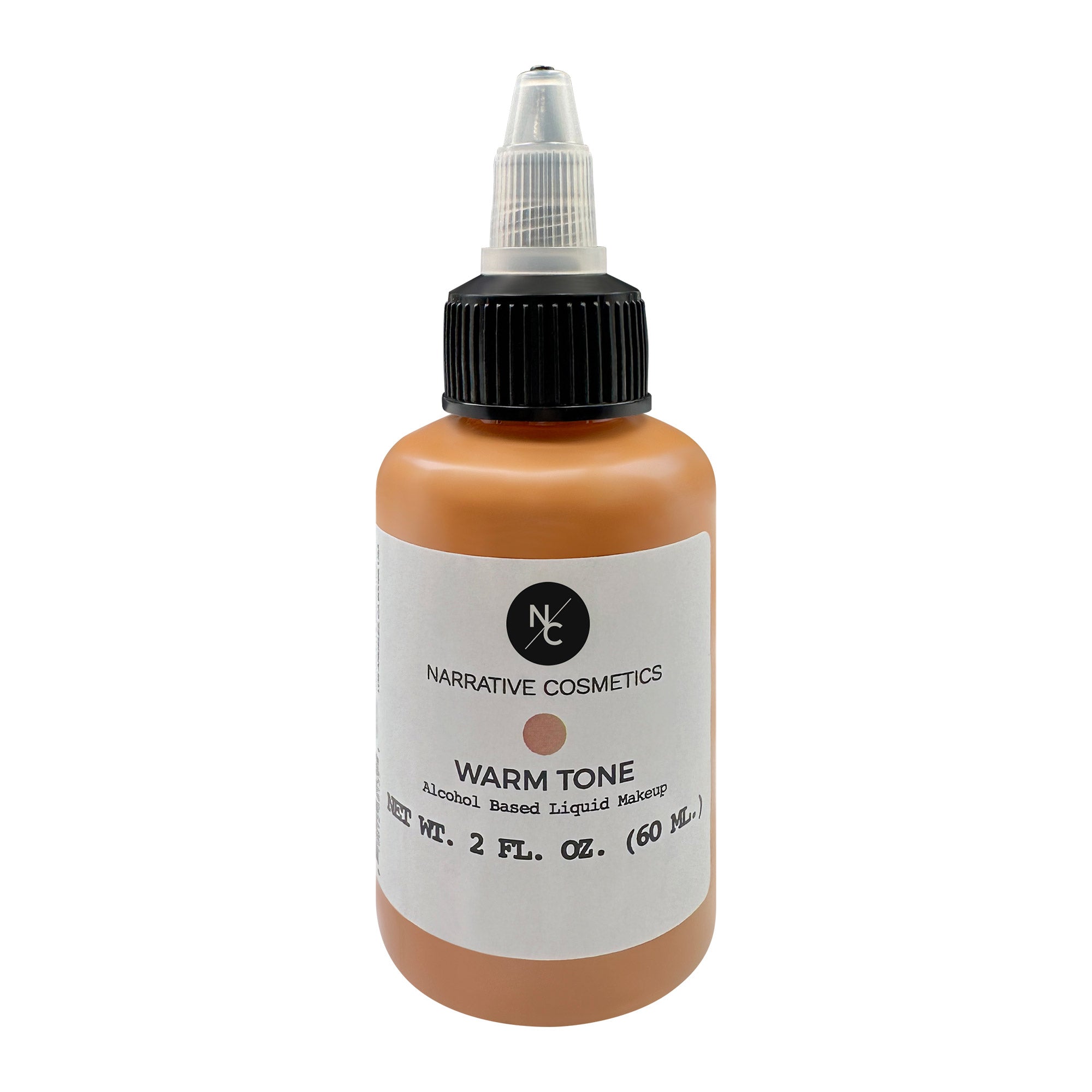 Flesh Tone Alcohol Airbrush Paints - 2 fl oz (60ml) Professional Body Art & Cosmetic Makeup for Face Painting, Tattoo Practice, Special FX - Perfect for Halloween & Cosplay