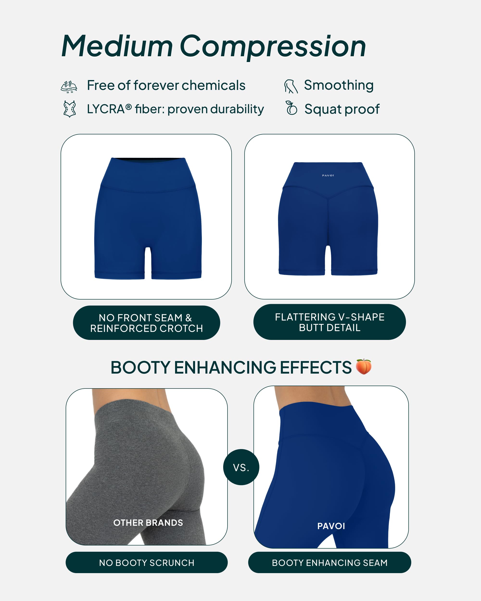 Buttery Soft High Waisted Yoga Shorts for Women - 4