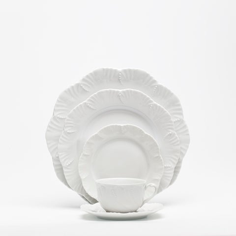 Premium Ocean White Tea Saucer Set - Elegant Porcelain Tea Cup Plates for Afternoon Tea, High Tea, and Formal Gatherings - Perfect for Home, Cafe, and Restaurant Use
