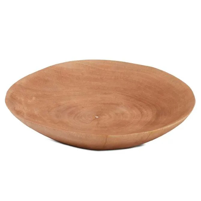 Natural Mango Wood Serving Plate - Handcrafted Eco-Friendly Dinnerware for Cheese, Charcuterie & Desserts - Perfect for Parties, Weddings & Home Decor