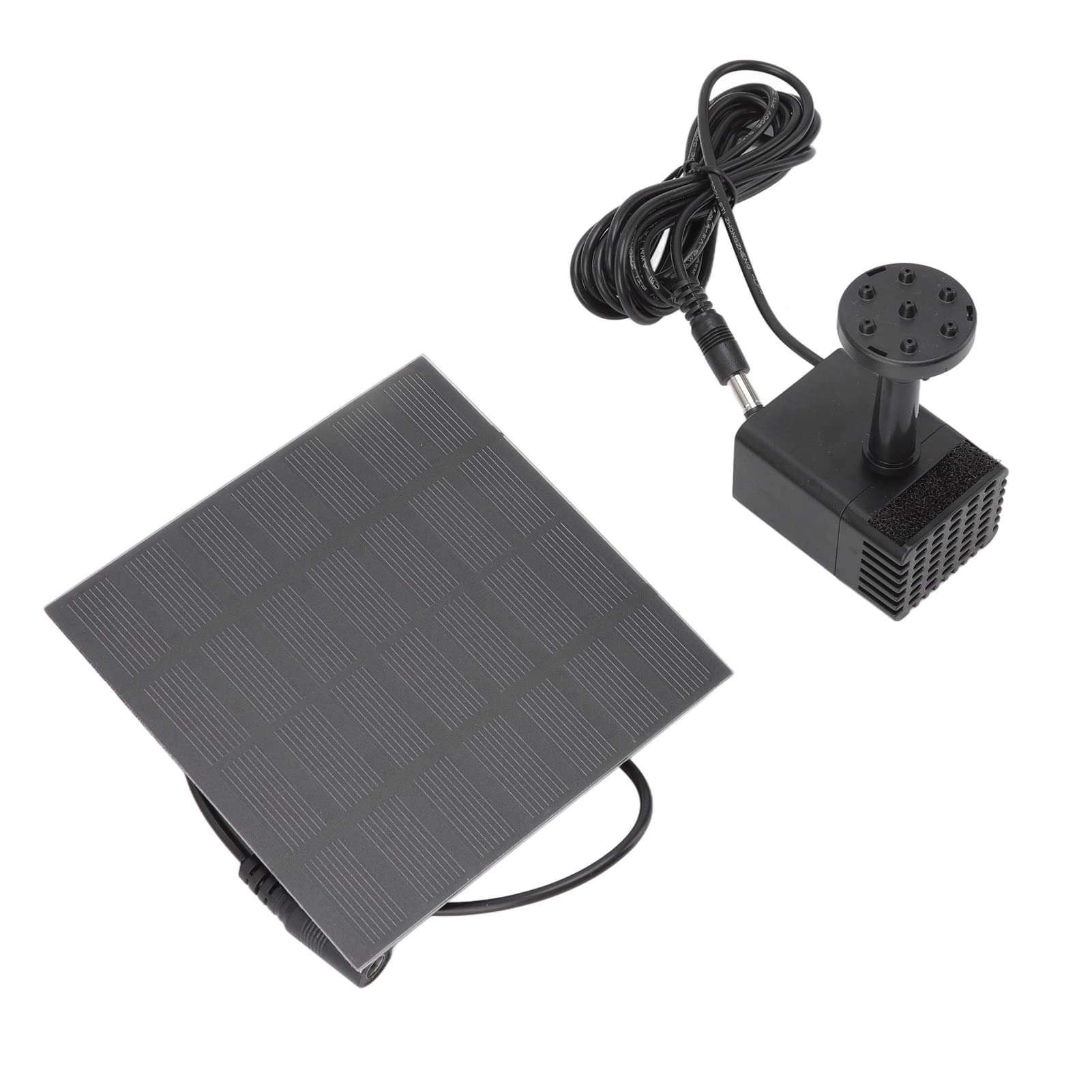 Jeanoko Solar Fountain Pump Kit - 7V 1.2W Solar Powered Water Pump with Complete Tools for Garden, Pond, Birdbath & Outdoor Decoration | Eco-Friendly Water Feature for Patio, Yard & Small Ponds