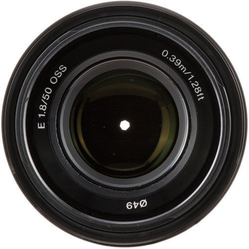 Sony E 50mm f/1.8 OSS Lens - Fast Prime Portrait Lens for Sony Mirrorless Cameras | Perfect for Low Light Photography, Street & Travel Shots