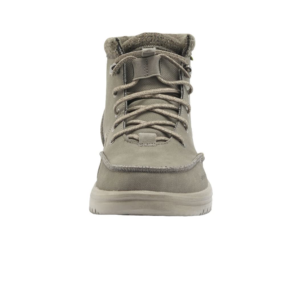 Hey Dude Men's Bradley Lace Up Boots - Comfortable Lightweight Casual Shoes for Men | Waterproof Hiking & Outdoor Walking Boots in Multiple Colors