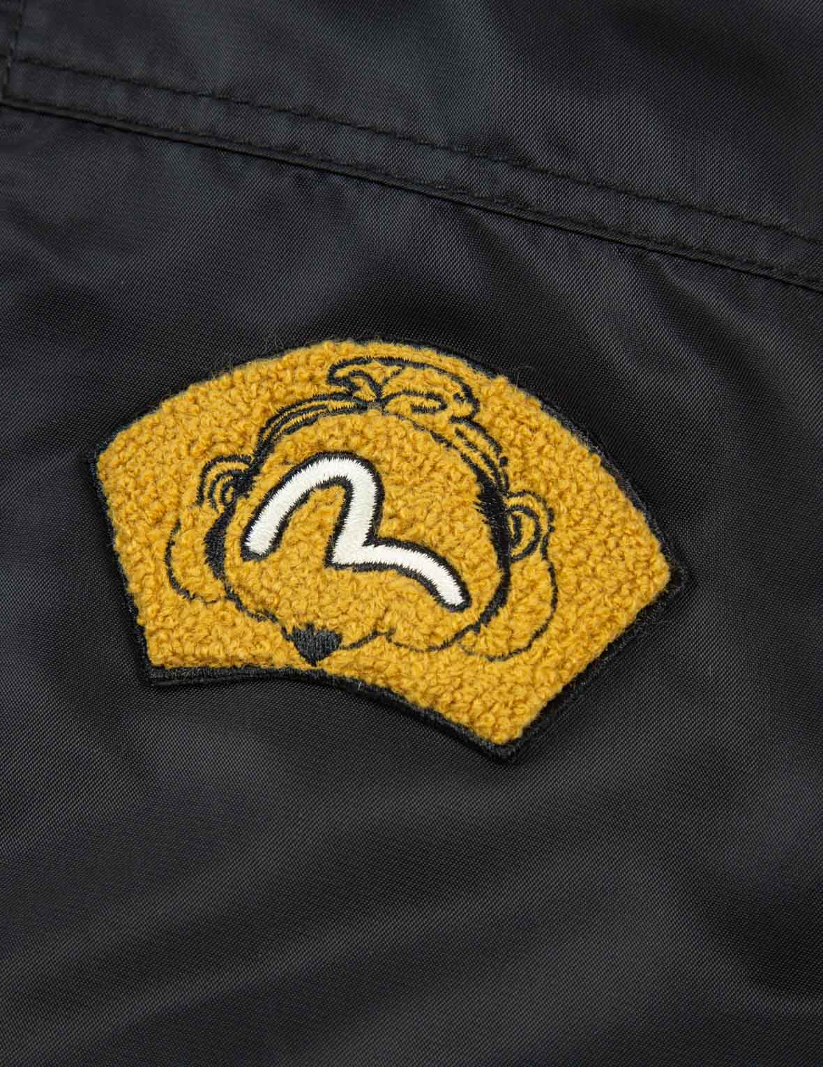 Godhead Badge & Motto Embroidered Parka Jacket - Stylish Streetwear for Urban Fashion & Outdoor Activities