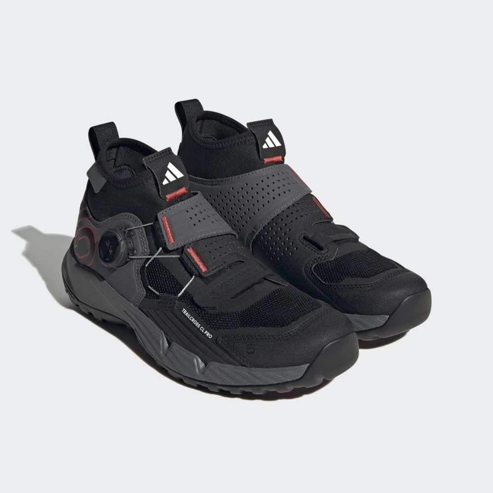Adidas Five Ten Trailcross Pro Clip-in Mountain Bike Shoes - Men's & Women's MTB Cycling Shoes for Trail Riding, Hiking & Outdoor Adventures