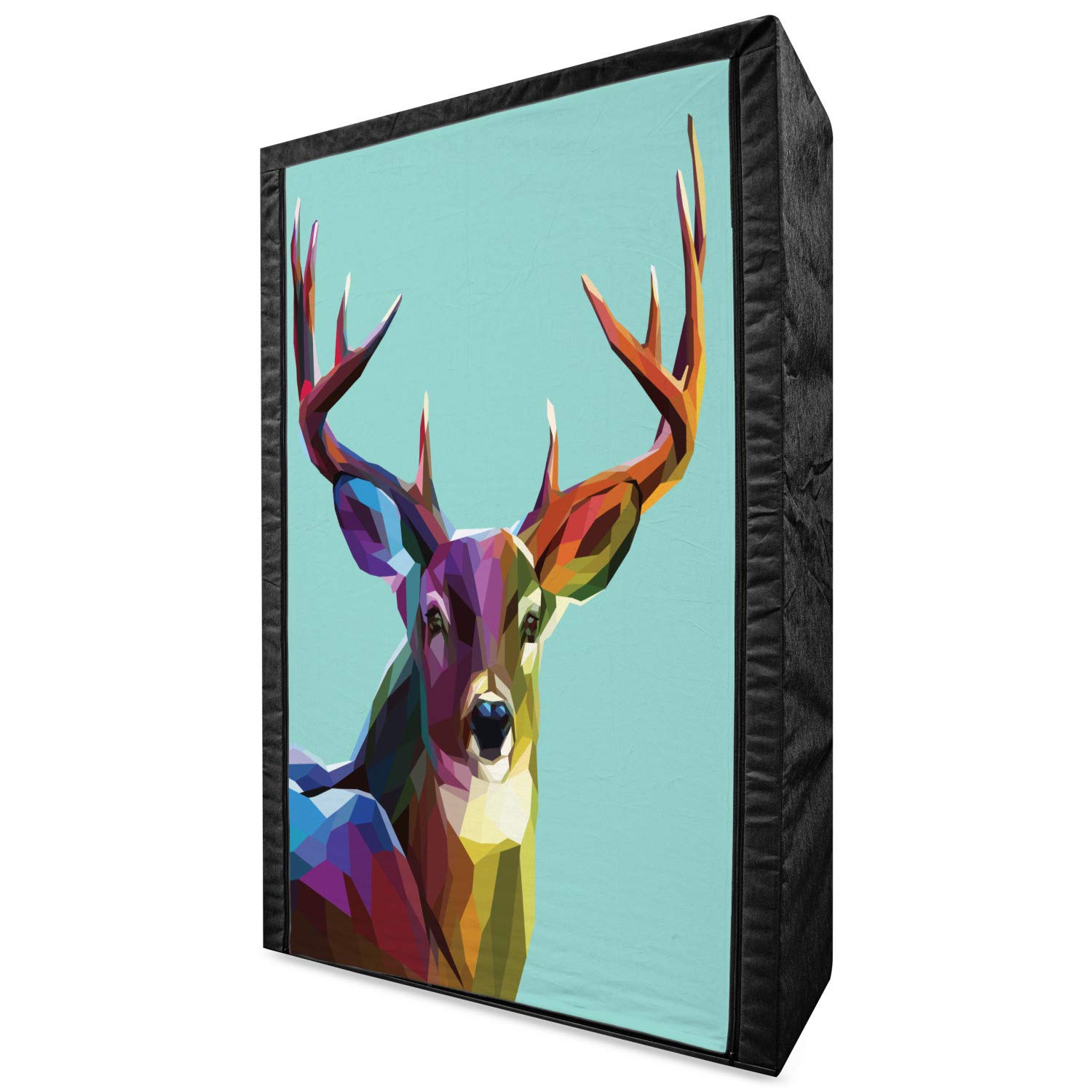 Ambesonne Deer Portable Fabric Wardrobe - 42.5