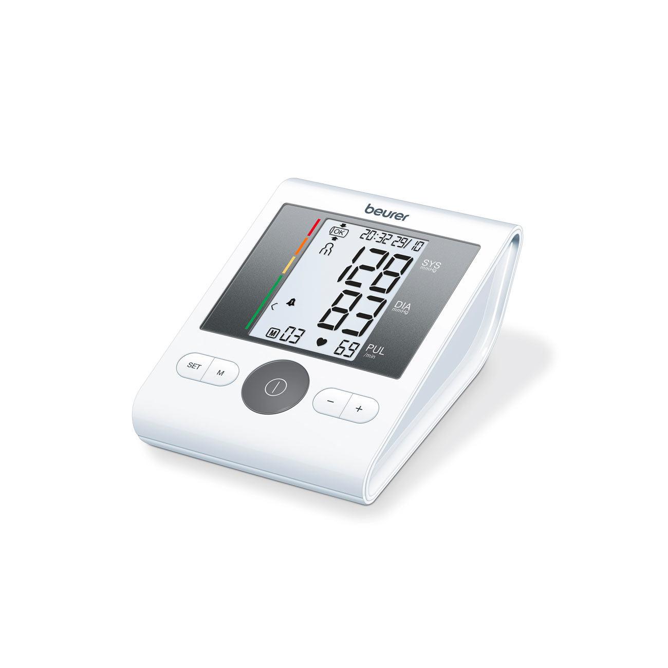 Accurate Digital Blood Pressure Monitor - BM28 Upper Arm Cuff for Home Use, Easy to Read Large Display, Portable for Travel & Clinic
