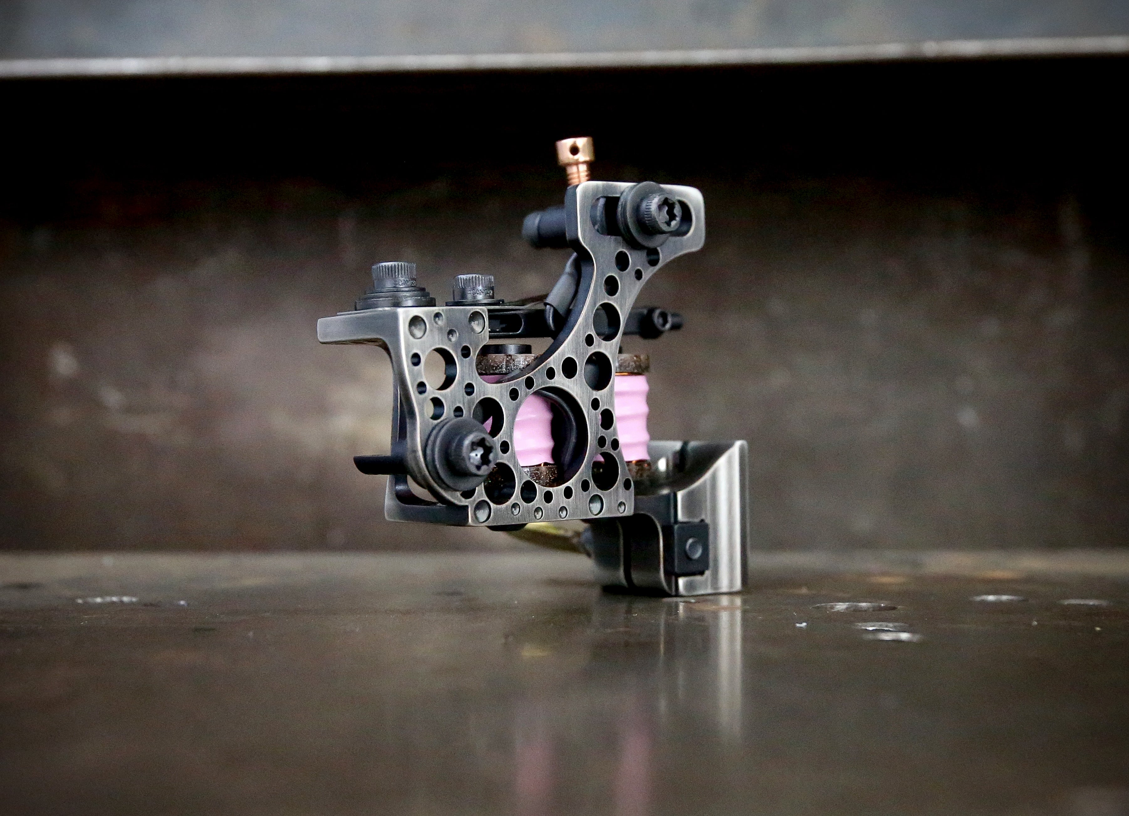 Limited Edition Destroy Troy Franklin Liner - Nickel x Pink Colorway - Perfect for Skateboarding, Streetwear Fashion & Collector's Display