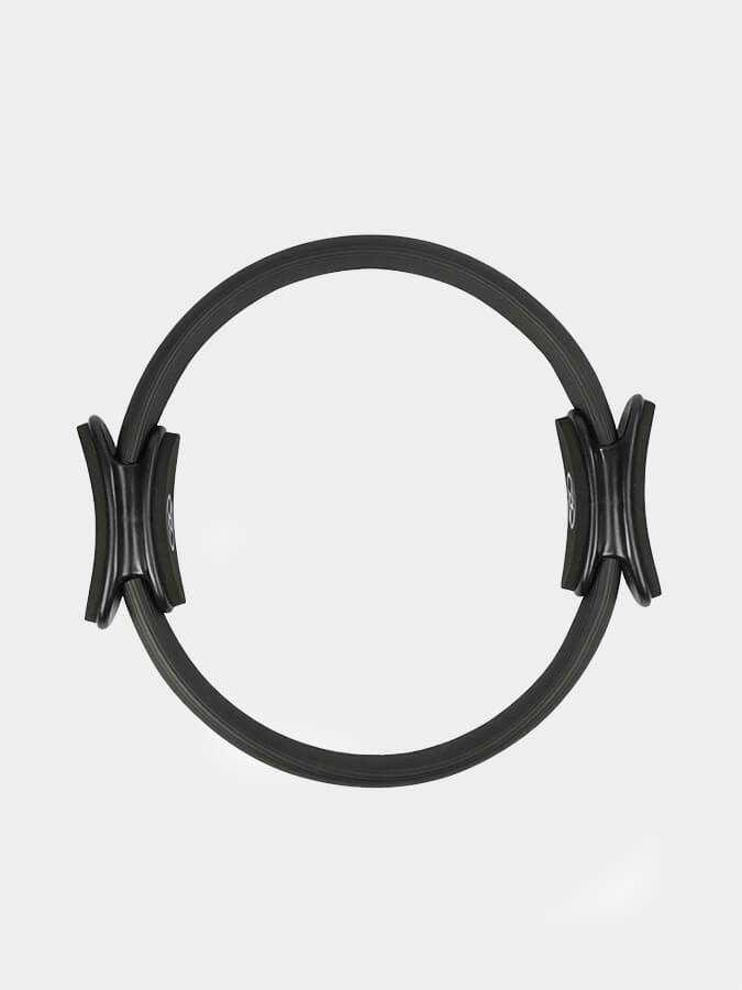 Yoga Mad Double Handle Pilates Resistance Ring - Premium Fitness Equipment for Home & Studio Workouts - Perfect for Yoga, Pilates, and Strength Training