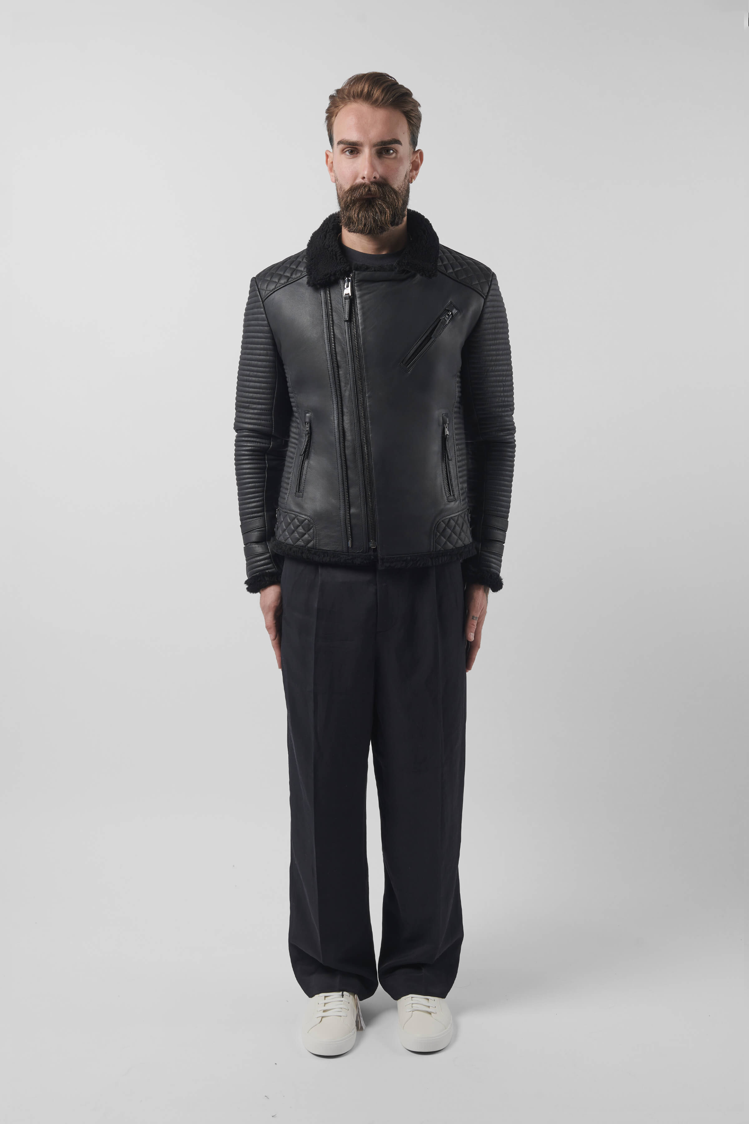 The Alexander 3.0: Premium Genuine Shearling Jacket for Women - Winter Warm Coats with Soft Fleece Lining | Perfect for Cold Weather, Outdoor Adventures & Stylish Urban Fashion