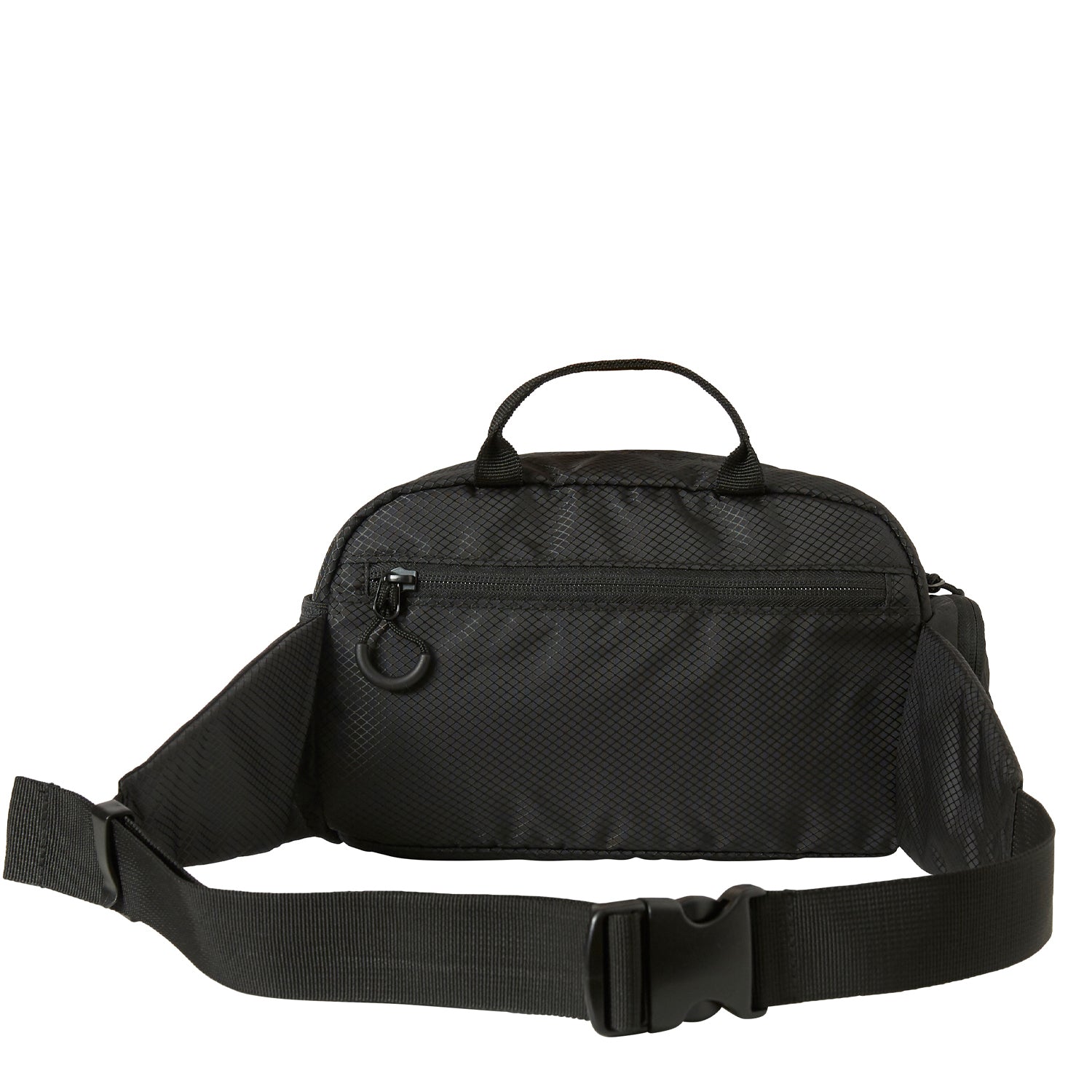 CAT FUJI Waist Bumbag - Black | Durable Crossbody Fanny Pack for Hiking, Travel & Outdoor Adventures