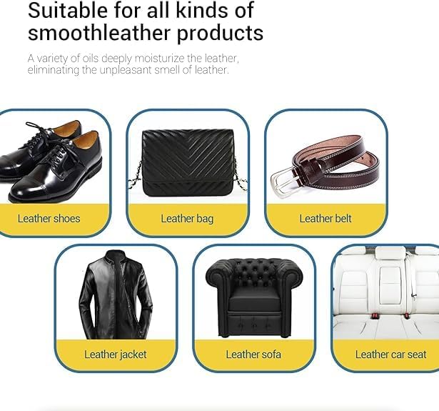 LIOTIZ Premium Liquid Shoe Shine & Leather Shoe Polish Kit - Best Shoe Care for Men & Women - Perfect for Dress Shoes, Boots & Leather Accessories - Restores Shine & Protects Leather - Ideal for Office, Formal Events & Daily Use