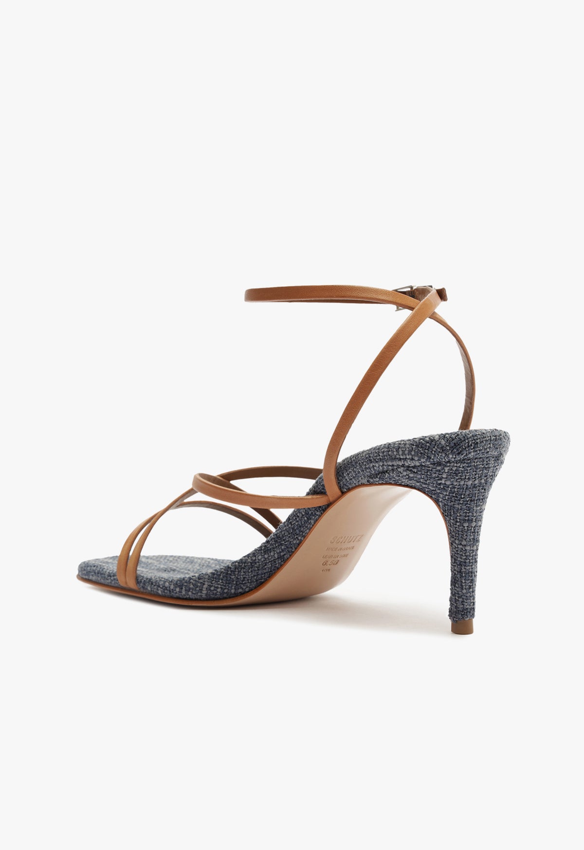 Bari Mid Atanado Leather Sandal with 2.5 Inch Heel - Comfortable Women's Casual Sandals for Summer, Beach, and Everyday Wear