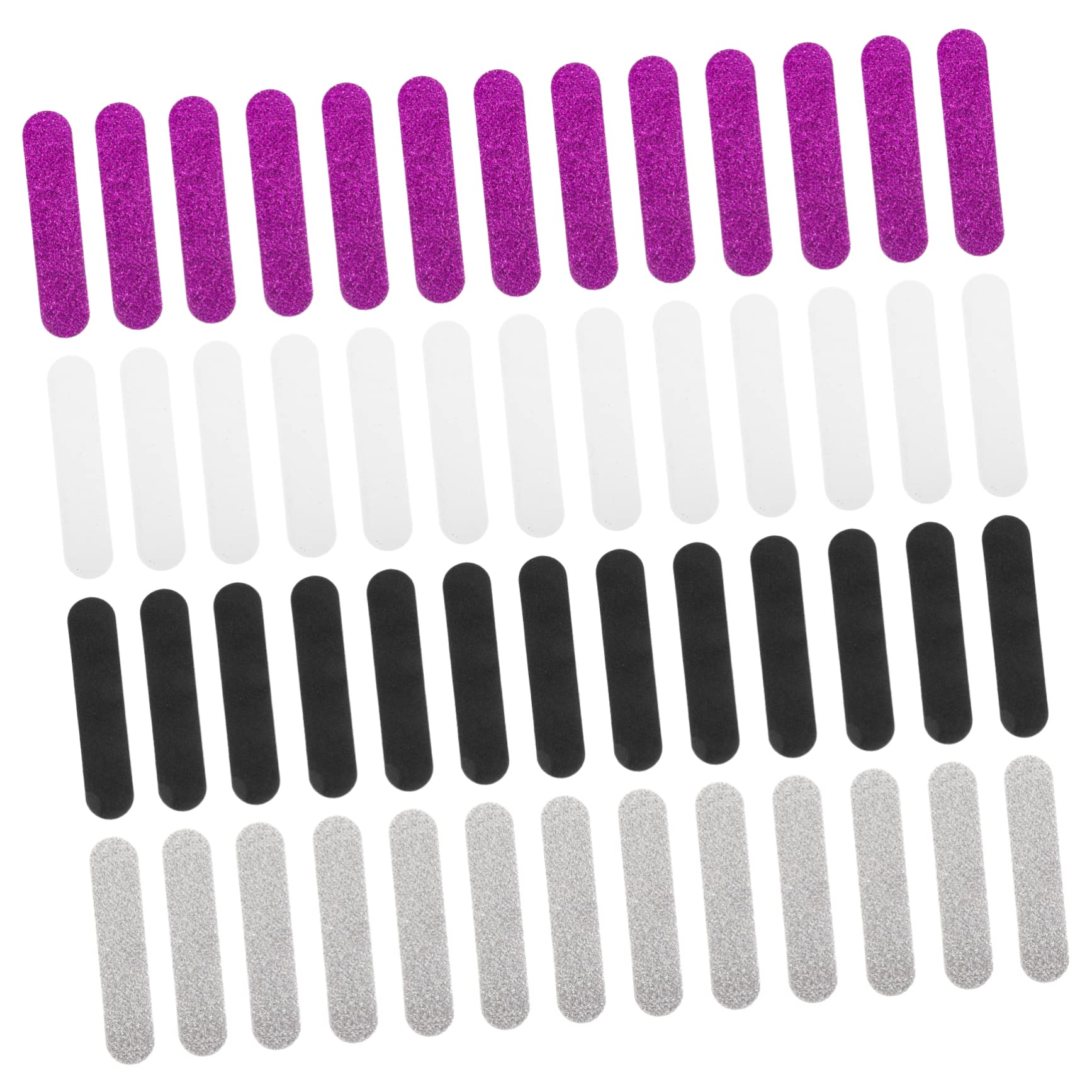 150pcs Glitter Nail Files & Buffers Set - Professional Manicure Pedicure Tools for Acrylic Nails, Shining Nail Care Kit for Home Salon & DIY Nail Art
