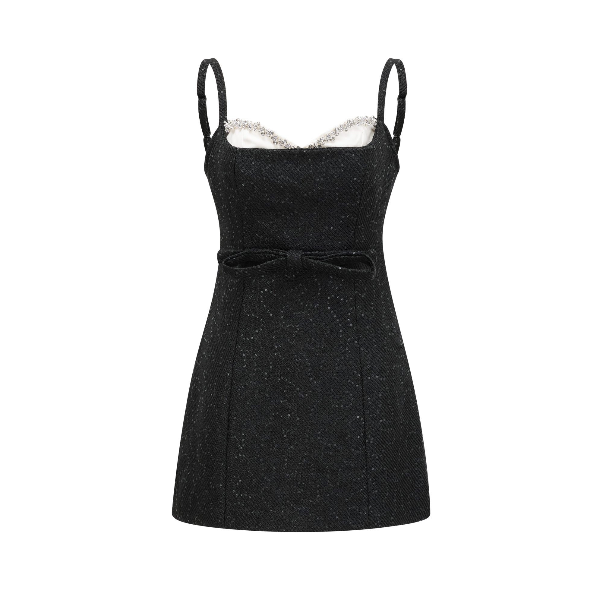 Elegant Amore Crystal Sequin Dress for Women - Perfect for Evening Parties, Prom, and Special Occasions