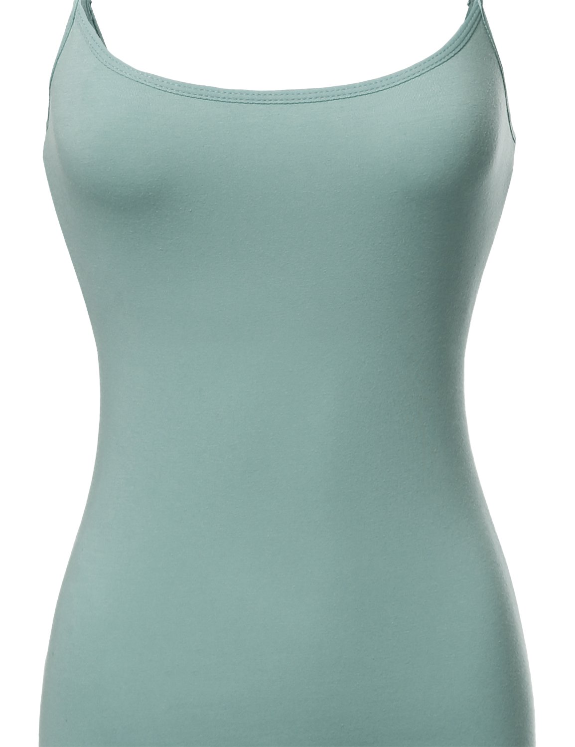 Emma Women's Adjustable Spaghetti Strap Camisole Tank Top - Soft Stretchy Comfort for Layering, Sleepwear & Summer Outfits
