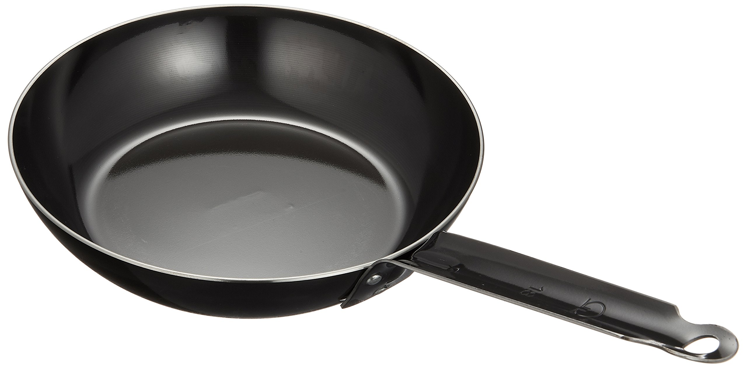 Endoshoji TKG Premium Iron Frying Pan - 7.2 Inch (18 cm) Non-Stick Skillet with 6.6 Inch Handle - Perfect for Searing, Frying & Cooking Steak, Eggs & Pancakes - Ideal for Home Kitchen & Outdoor Camping