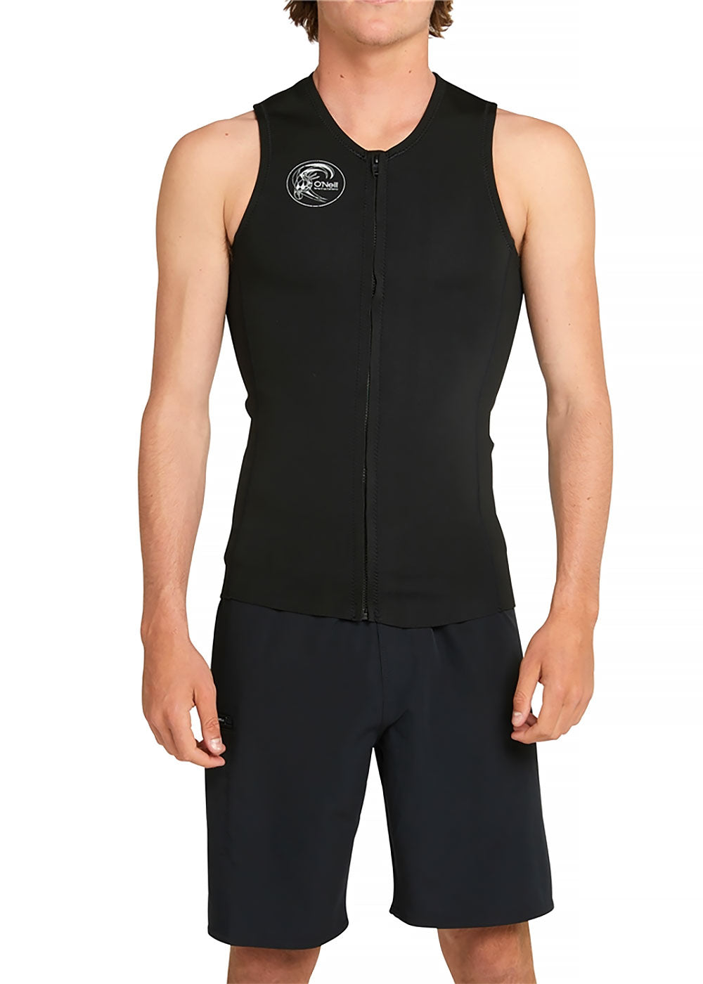O'Neill Men's Original 1mm Zip-Through Vest - Lightweight Neoprene Scuba Diving & Surfing Gear for Water Sports Enthusiasts