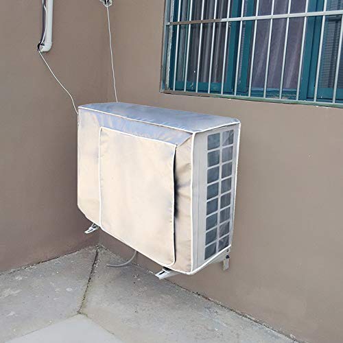 Waterproof & Dustproof Air Conditioner Cover for Outdoor Window AC Units & Mini Split Systems - All-Weather Protection for Home & RV Use