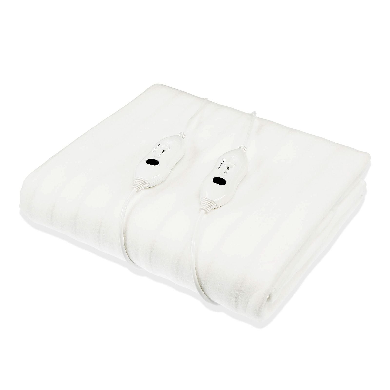 Laura Hill Electric Blanket - Queen Size Heated Blanket with Auto Shut Off, Ultra Soft Fleece, Machine Washable - Perfect for Winter Warmth in Bedroom & Living Room