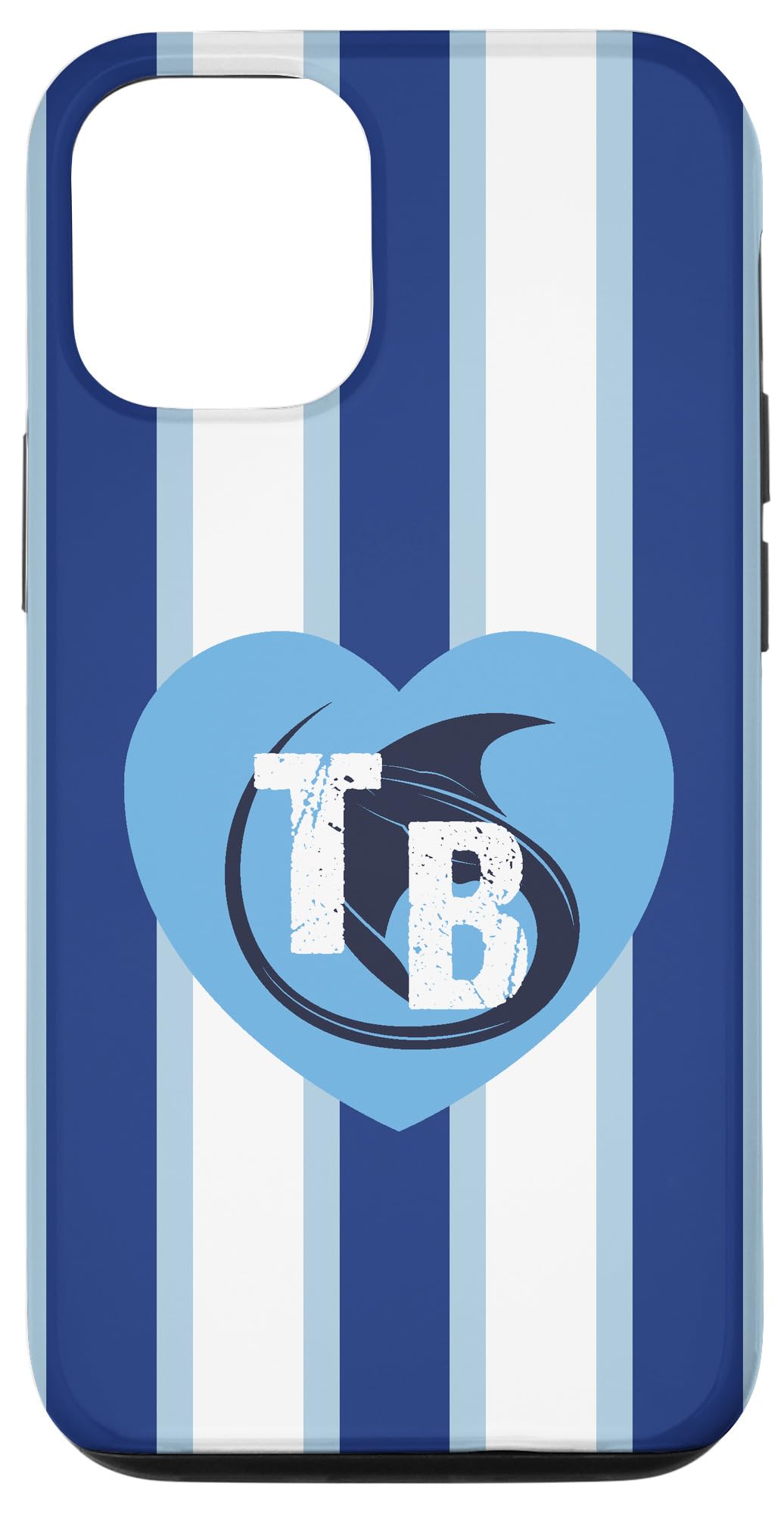 iPhone 12/12 Pro Case - Tampa Bay Aqua Blue Stingray Design - Premium Protective Phone Cover for Tampa Bay FL Lovers - Perfect for Everyday Use & Beach Outings