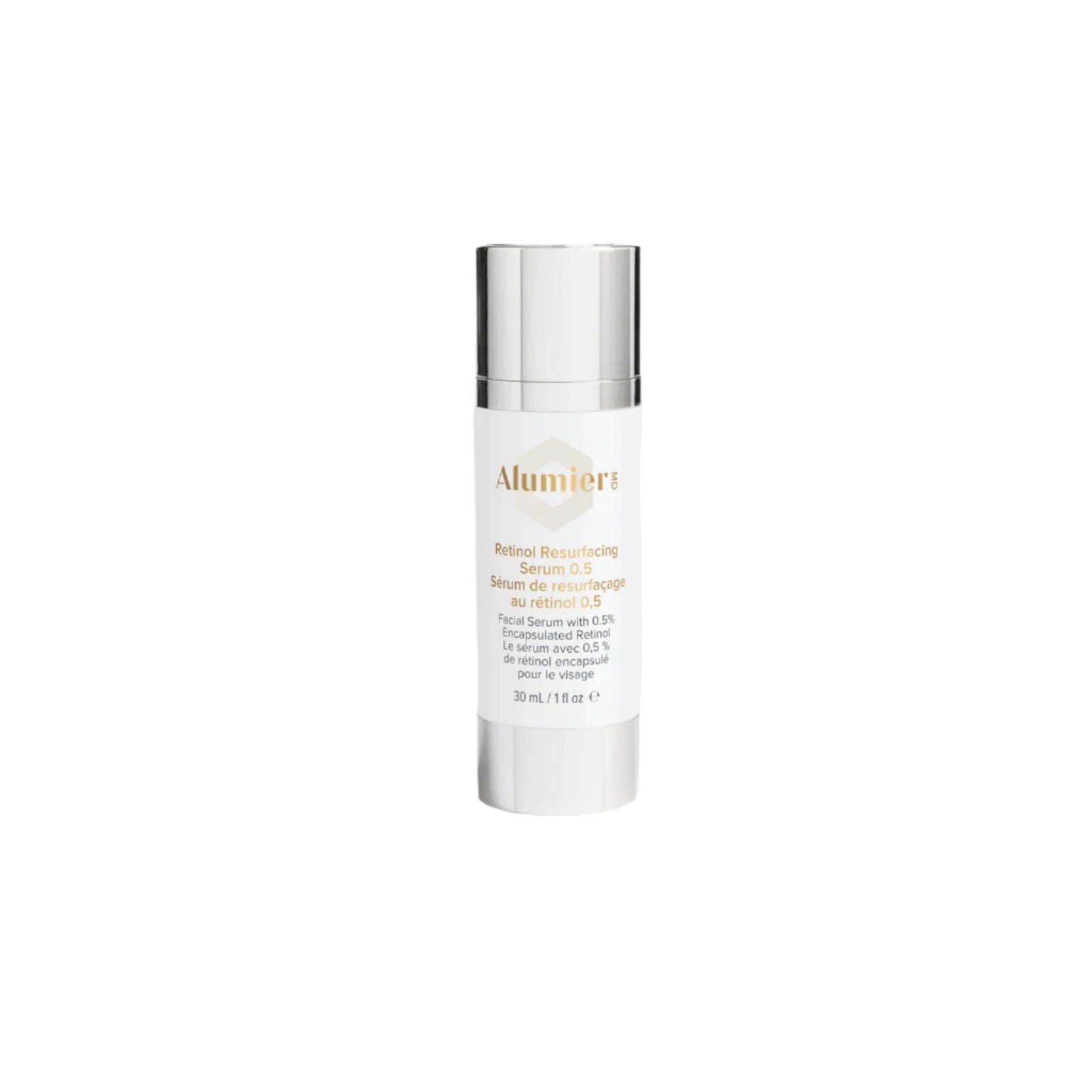 Alumier MD Retinol Resurfacing Serum 0.5 - Anti-Aging Face Treatment for Wrinkles & Skin Renewal - Perfect for Nighttime Skincare Routine