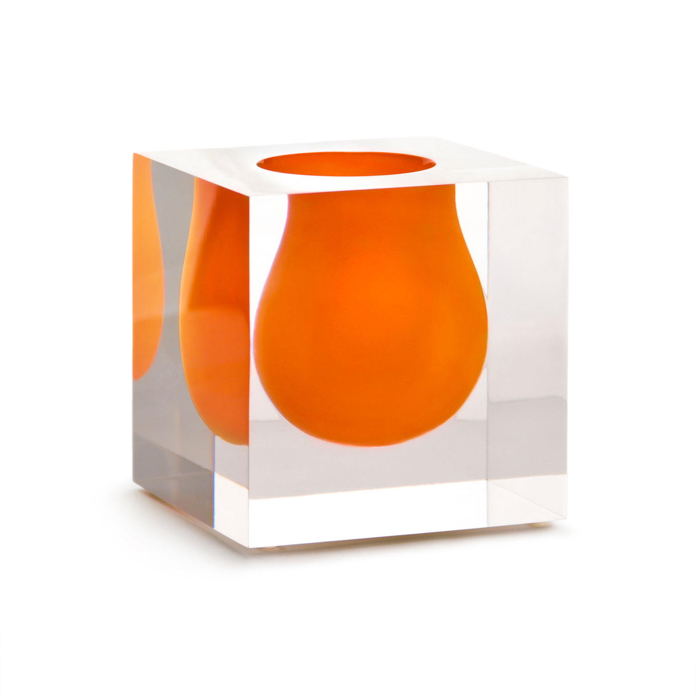 Bel Air Mini Scoop Vase - Small Ceramic Flower Vase for Home Decor, Table Centerpiece, Wedding & Party Decorations - Perfect for Fresh Flowers, Succulents and DIY Arrangements
