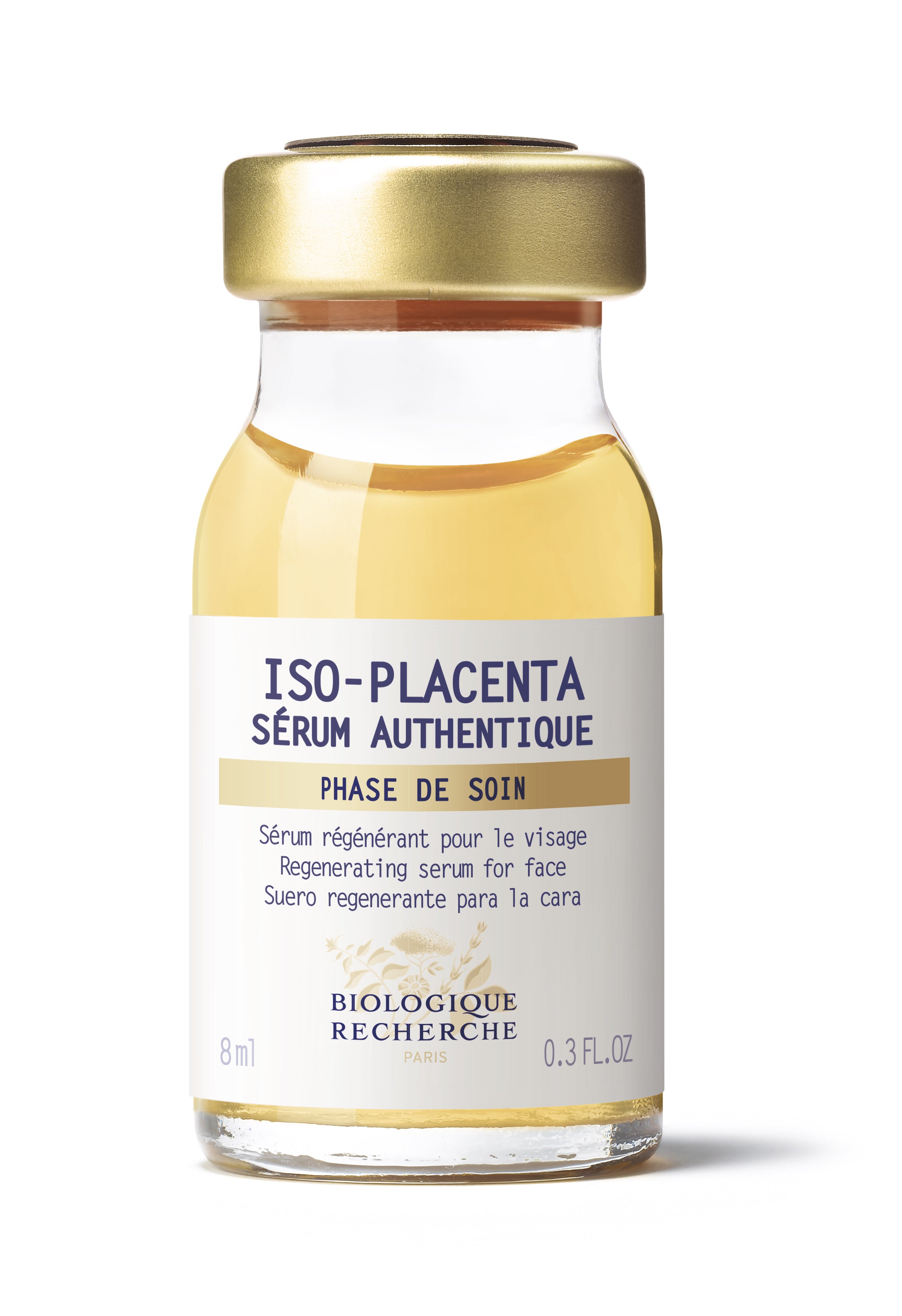ISO Placenta Quintessential Serum - Sebum Regulating Face Serum for Oily & Acne-Prone Skin | Hydrating & Balancing Treatment for Daily Skincare Routine