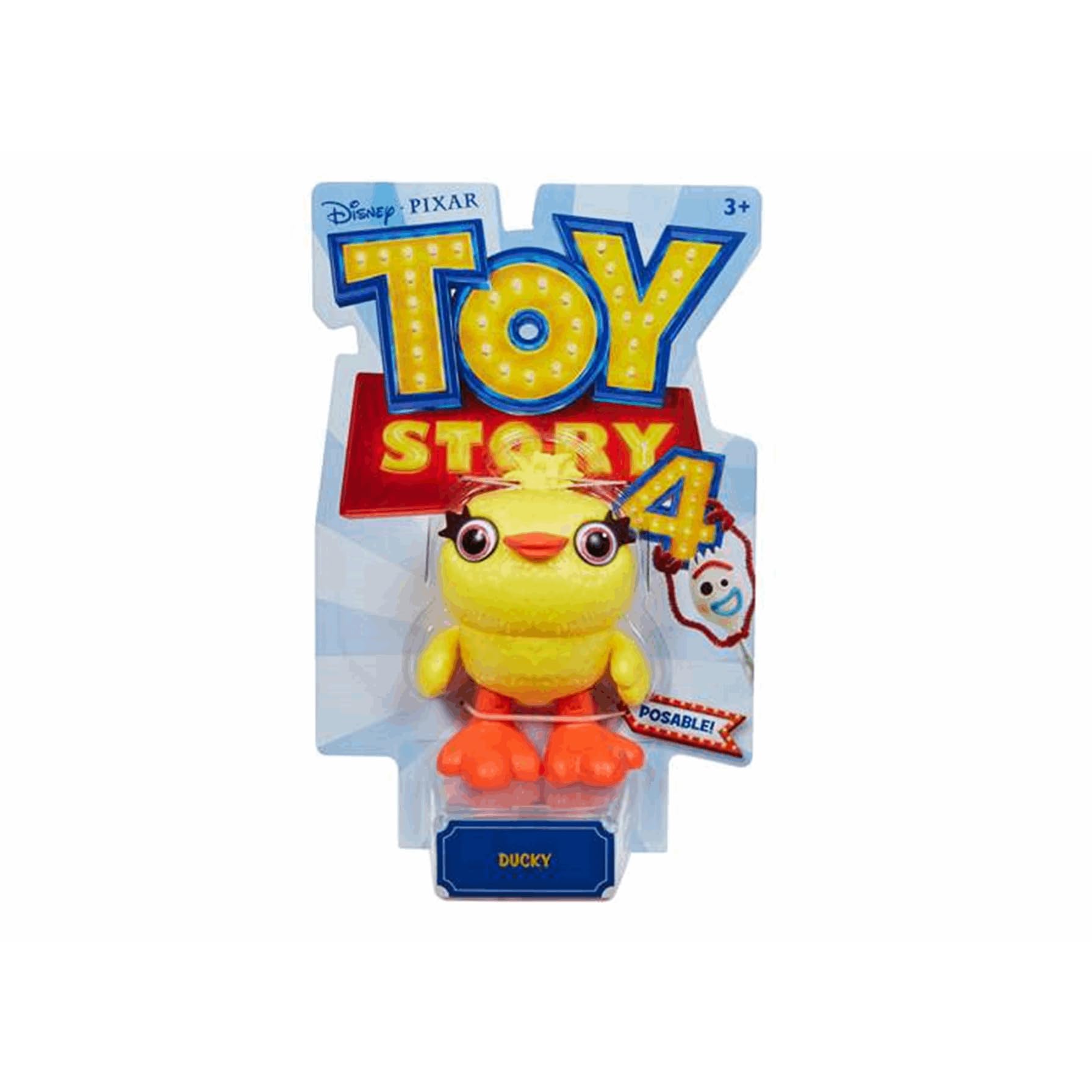 Disney Pixar Toy Story Ducky Action Figure - Official Collectible Toy for Kids & Fans, Perfect for Playtime, Display & Gifts