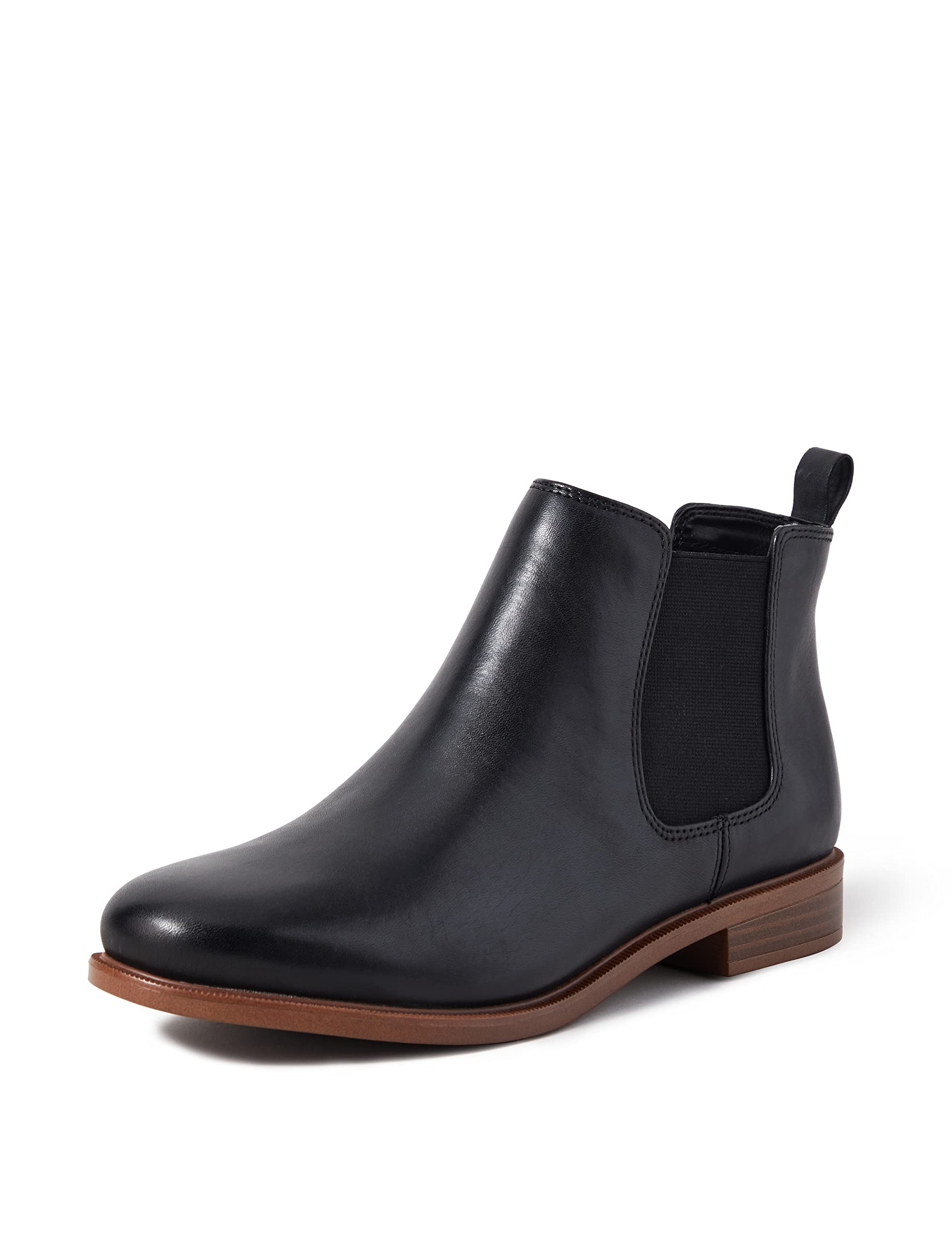 Clarks Women's Chelsea Boots - Comfortable Leather Ankle Boots for Women | Waterproof & Slip-Resistant | Perfect for Work, Casual Wear & Outdoor Activities
