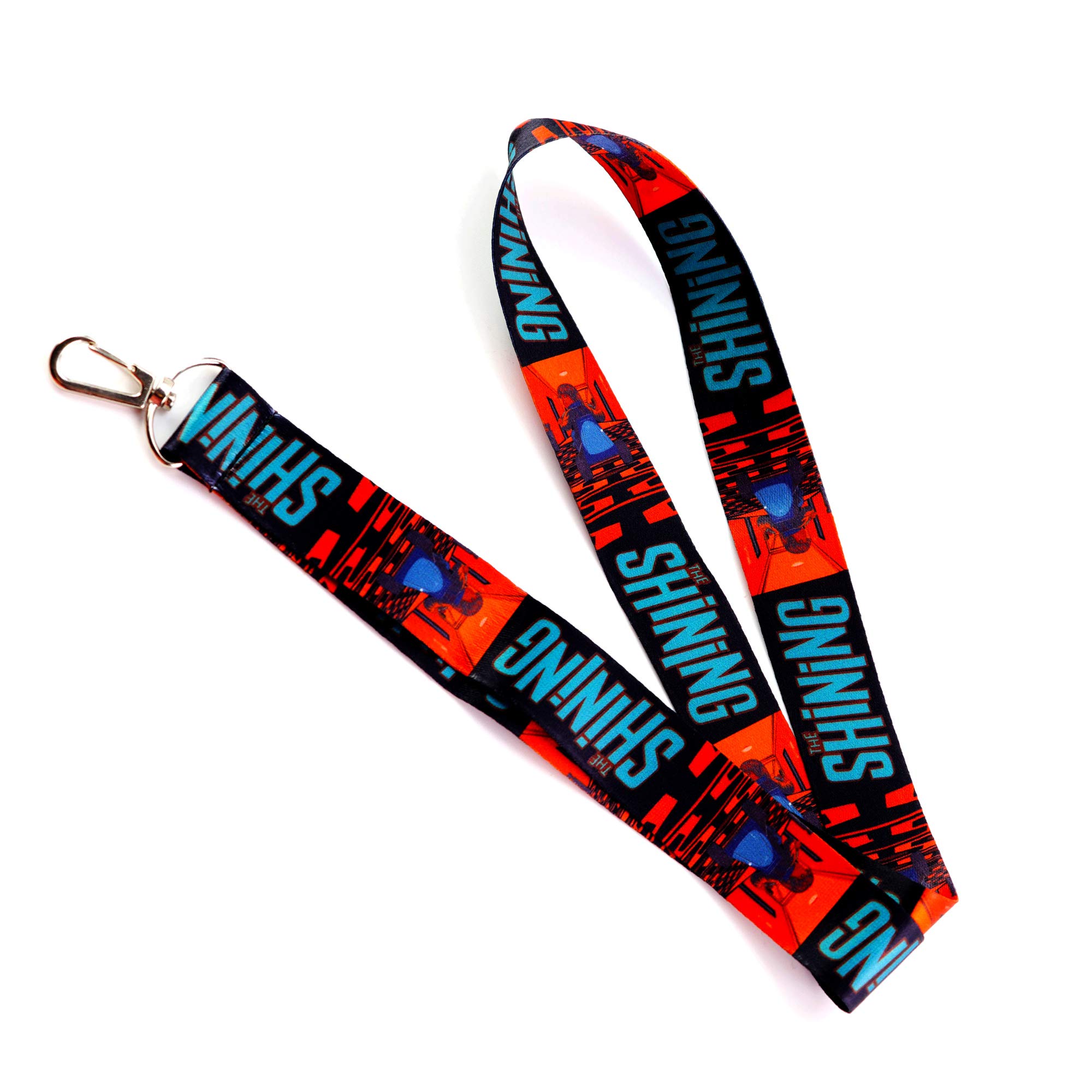 The Shining Horror Movie Keychain Lanyard - ID Badge Holder for Work & Events (2 Pack)