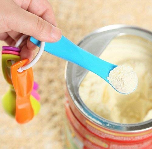 NYRWANA Colorful Measuring Spoons Set - 6-Piece Stainless Steel Kitchen Measuring Spoons for Cooking, Baking & Meal Prep | Perfect for Measuring Dry & Liquid Ingredients