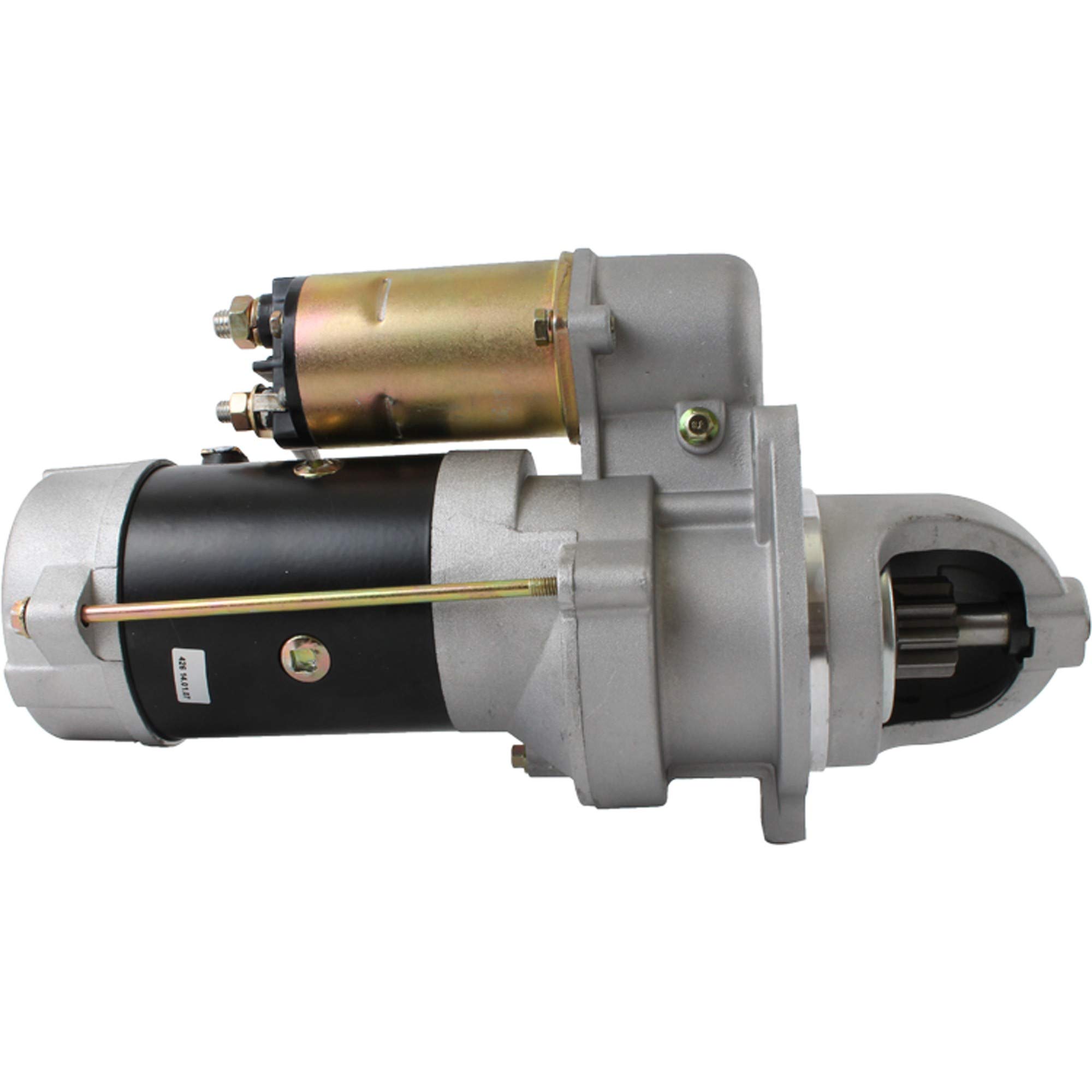 DB Electrical SNK0017 Starter Delco 28MT - Replacement for Oshkosh Trucks with Clark & Perkins Engines | 12V CW 3-Terminal Solenoid 10-Tooth Starter Motor | Ideal for Heavy-Duty Truck Repairs & Fleet Maintenance