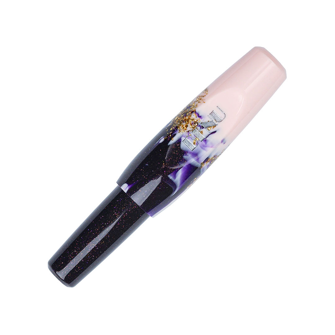 Benu Pixie Pocket Fountain Pen - Elegant Plum Cream Color, Compact & Portable for Everyday Writing, Journaling, and Note-Taking