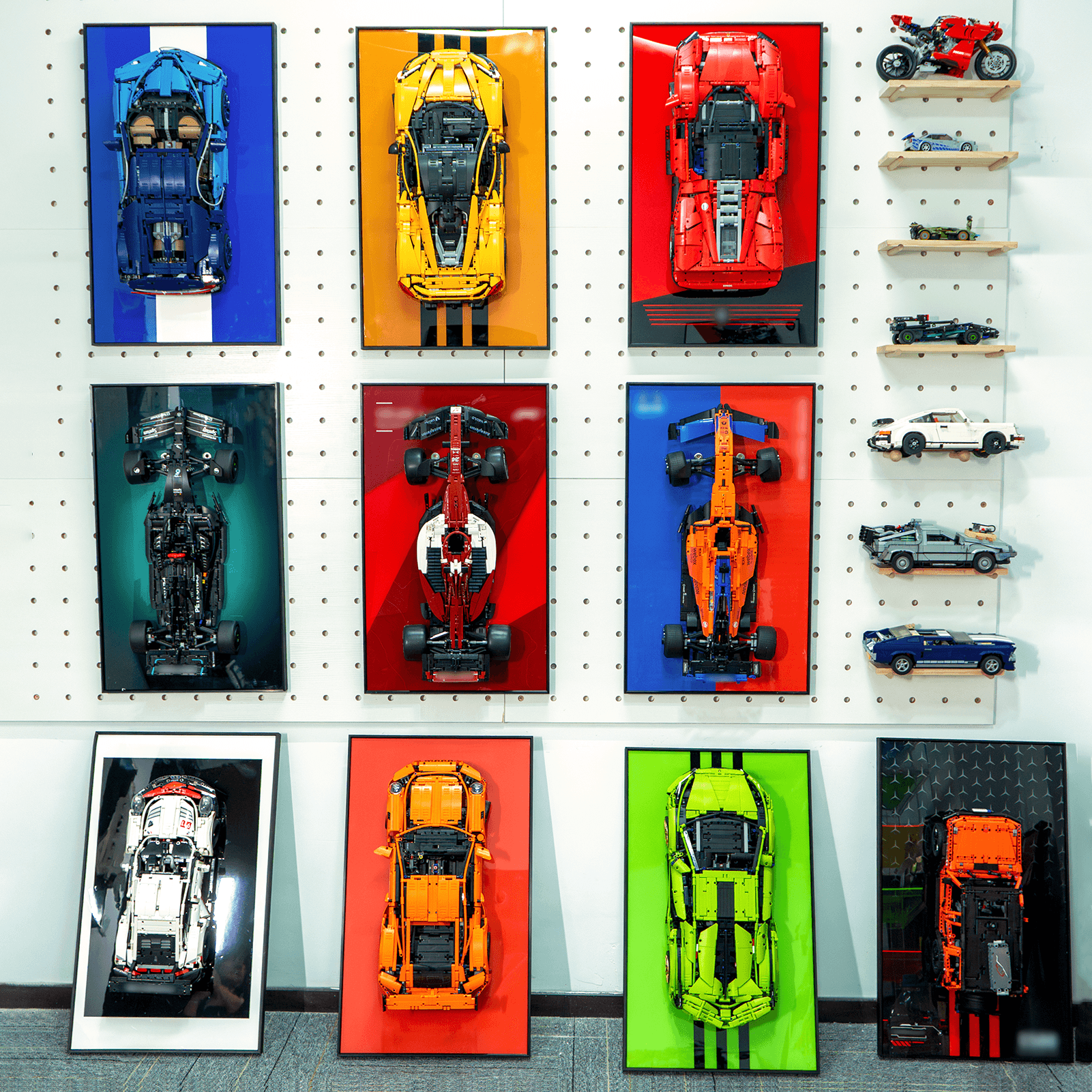 LEGO Technic Mercedes Benz G500 42177 Wall Display Frame - Professional Line for Car Model Showcase | Perfect for Home, Office & LEGO Enthusiasts Decor