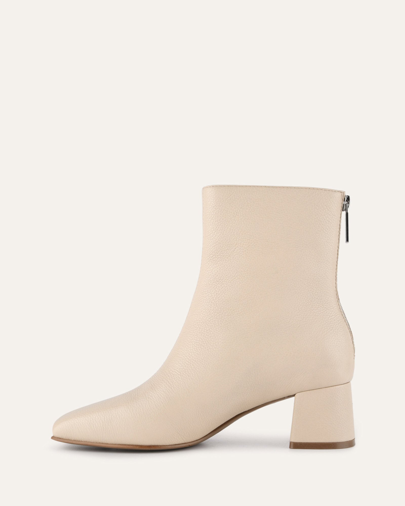 NORI Mid Ankle Boots Sand Leather - Stylish Women's Casual & Dress Boots for Fall, Winter & Everyday Wear