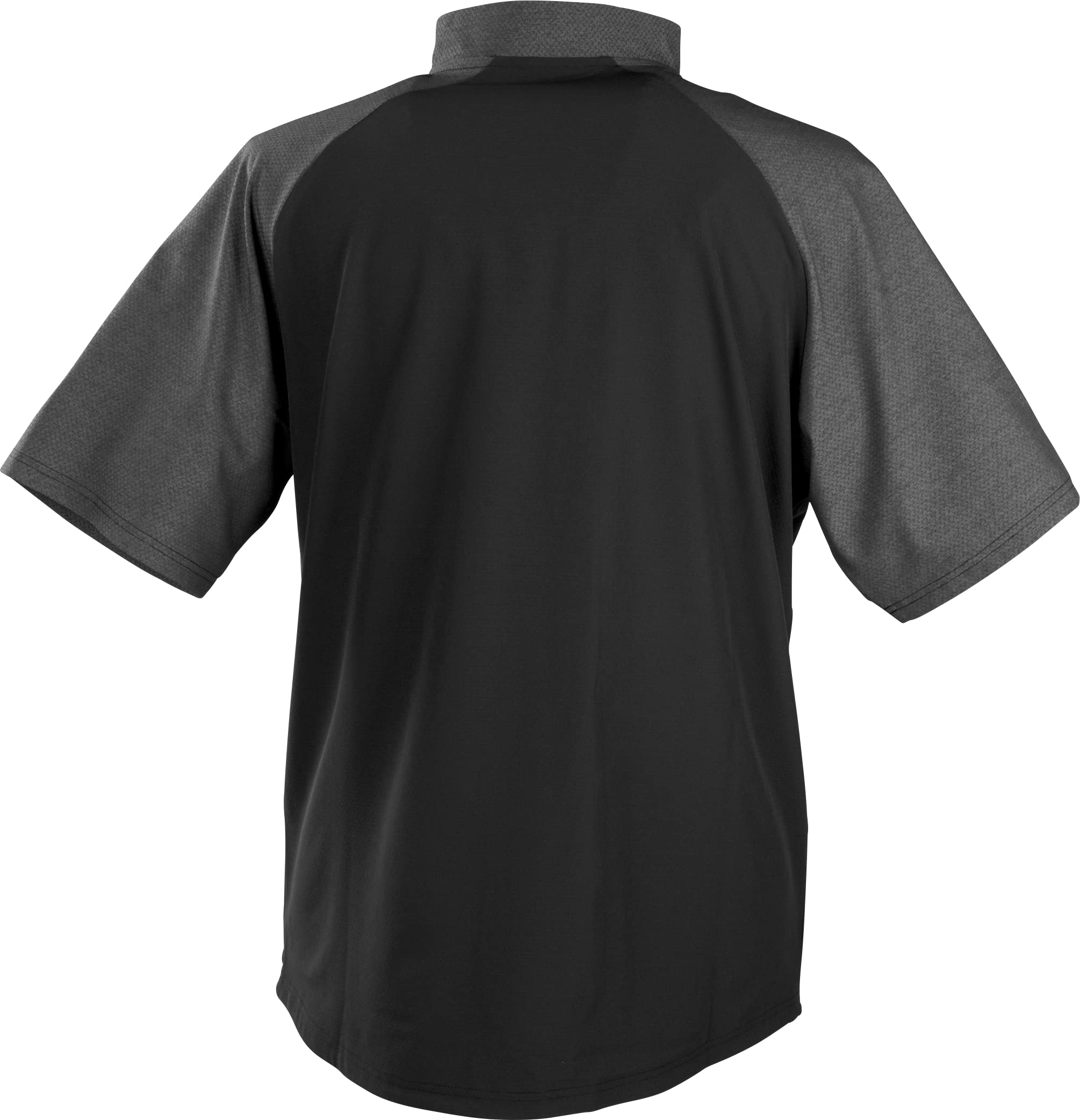 Miken Boys' Standard COLORSYNC Short Sleeve Cage Baseball Jacket - Black, X-Large - Perfect for Baseball Practice & Outdoor Sports Activities
